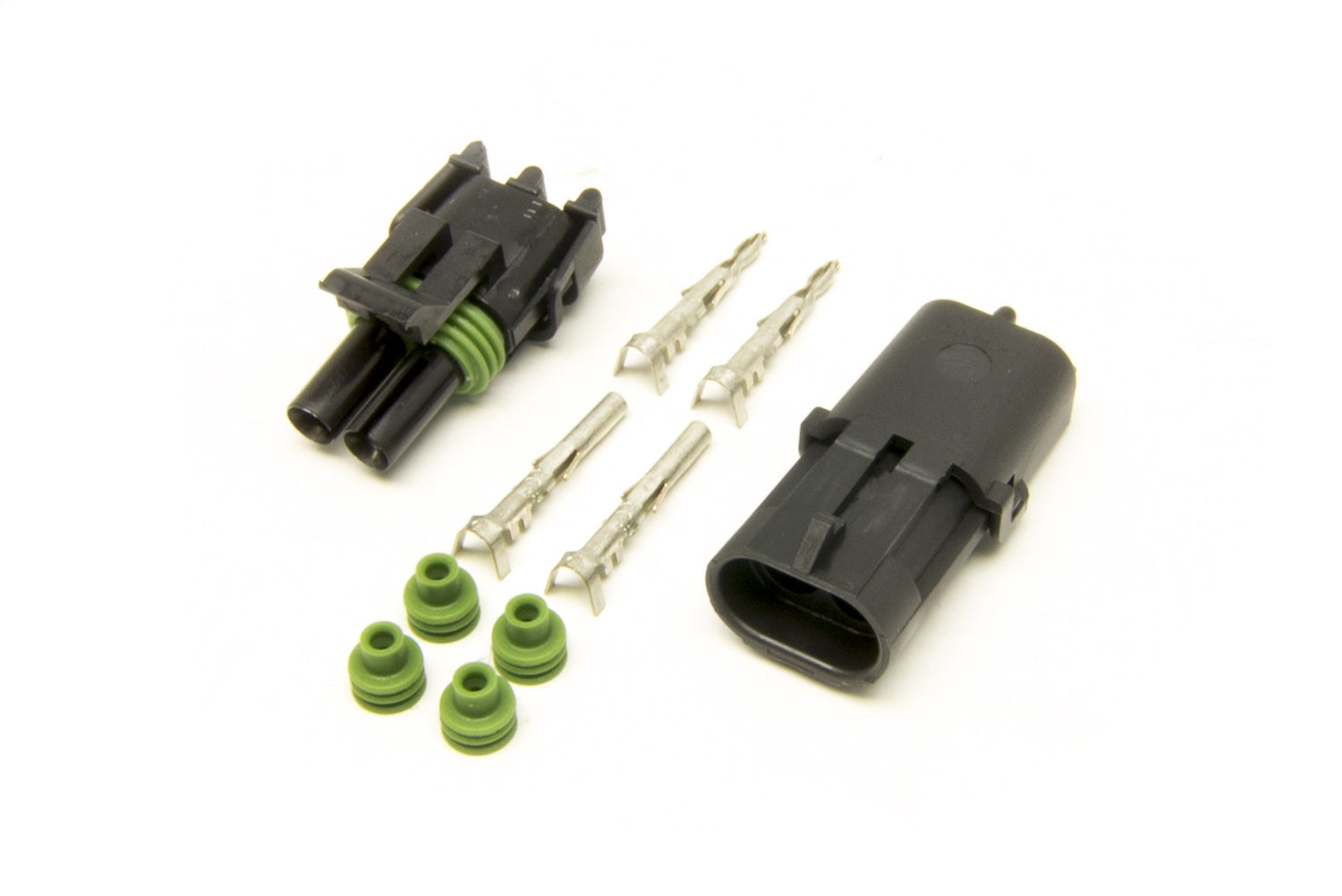 Painless Wiring 70402 2 Circuit Male/Female Weatherpack Kit Painless Wiring 70402