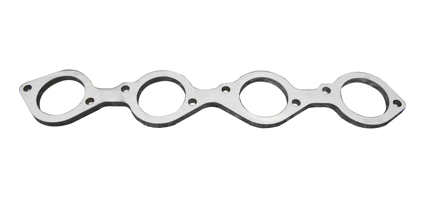 Kooks Custom Headers 7042-AS 5in. Bore Spacing BBC Header Flange-3/8in. Thick 304 Stainless-2-3/8in. Primarie Kooks Custom Headers 7042-AS