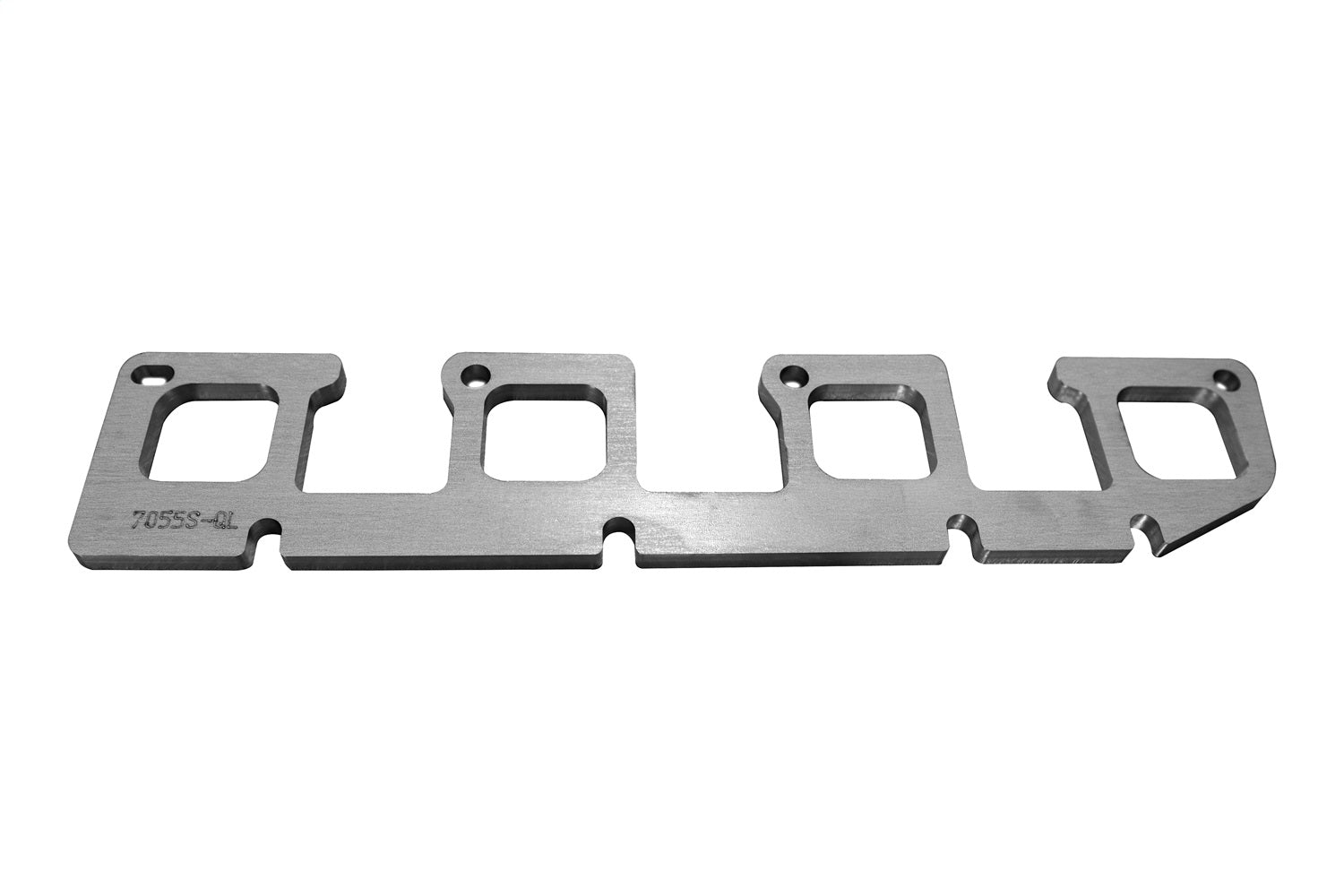 Kooks Custom Headers 7055S-QL 5.7 Hemi Left Side Header Flange. 3/8in. Thick Stainless. Square Port for 1-3/4i Kooks Custom Headers 7055S-QL