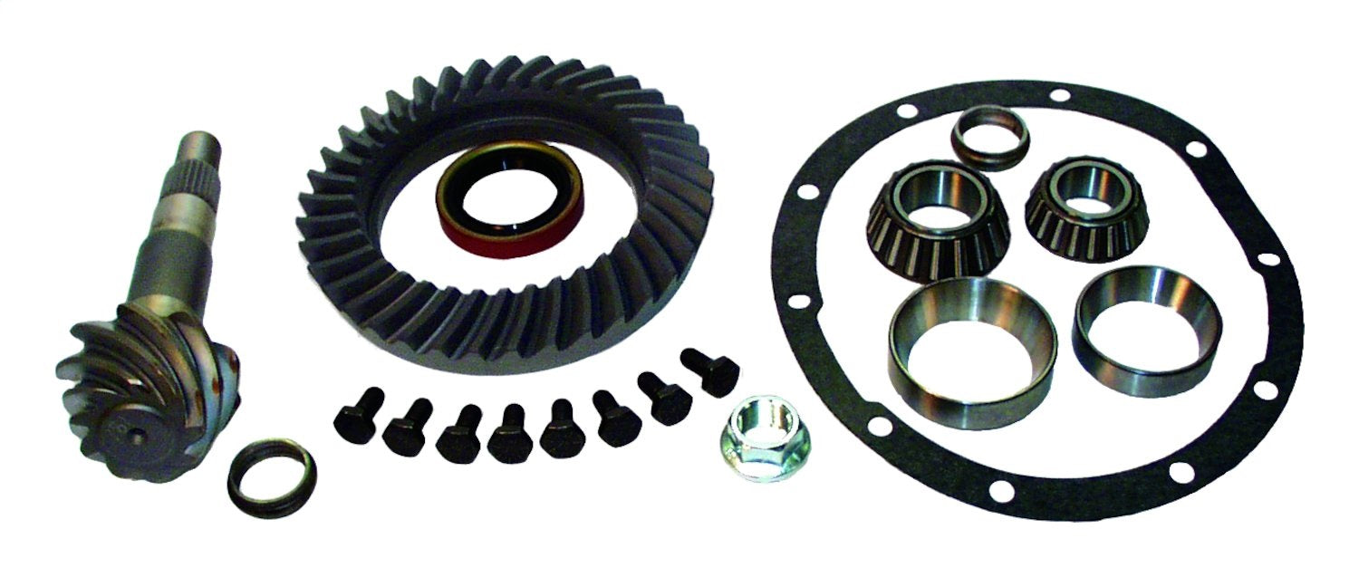 Crown Automotive Jeep Replacement 7072444X Ring And Pinion Set; Rear; 4.11 Ratio; For Use w/Dana 35; Crown Automotive Jeep Replacement 7072444X