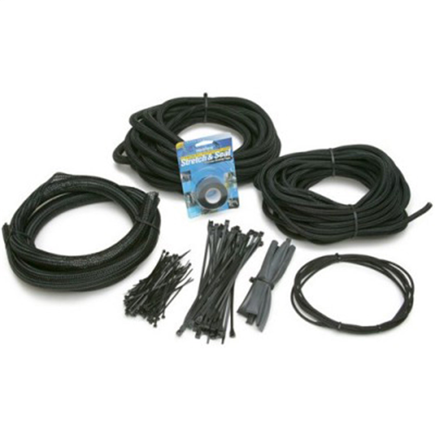 Painless Wiring 70922 PowerBraid Convoluted Tubing Kit; For Use w/PN[10113]; Painless Wiring 70922