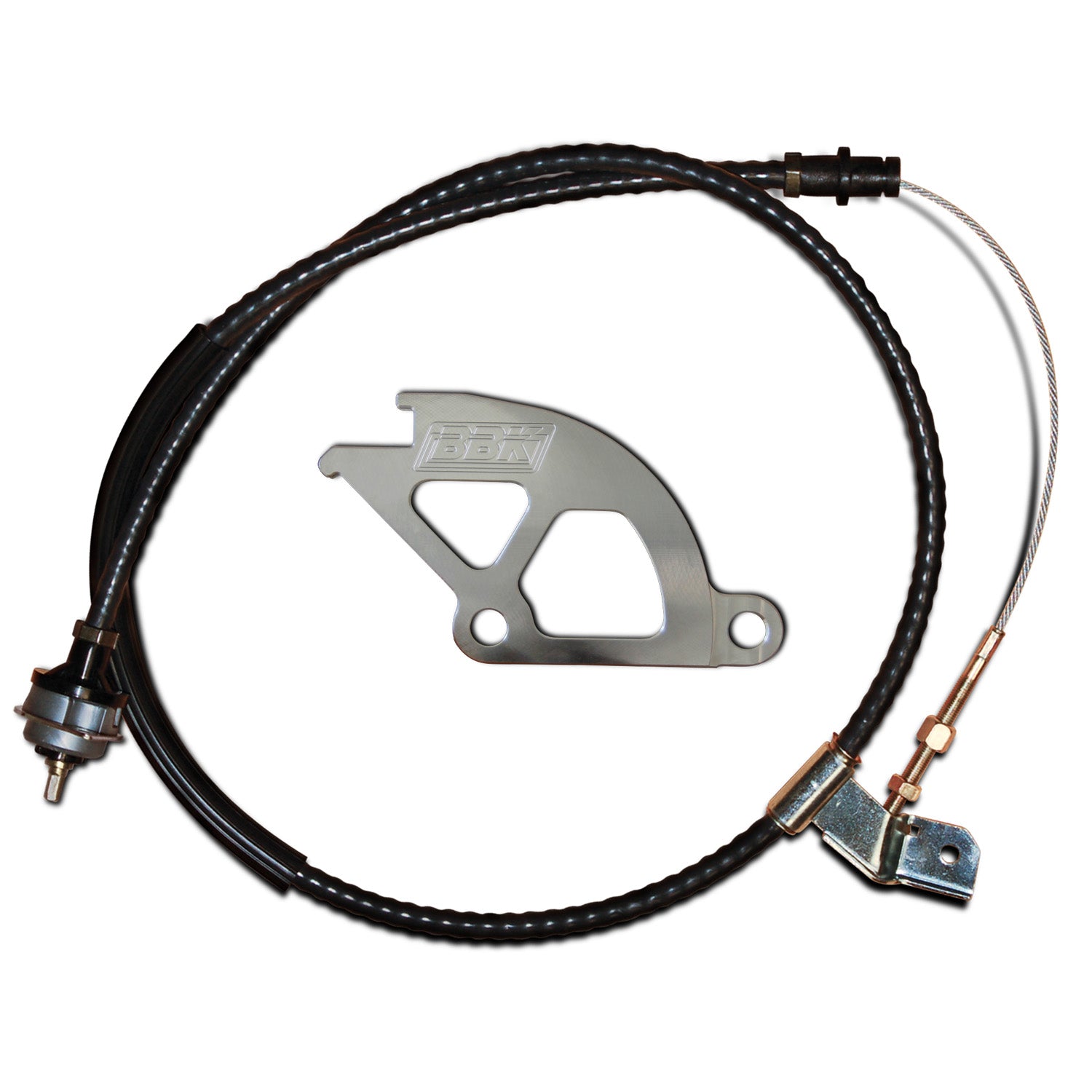 BBK Performance Parts 1505 Clutch Quadrant & Cable Kit - 79-95 Mustang BBK Performance Parts 1505