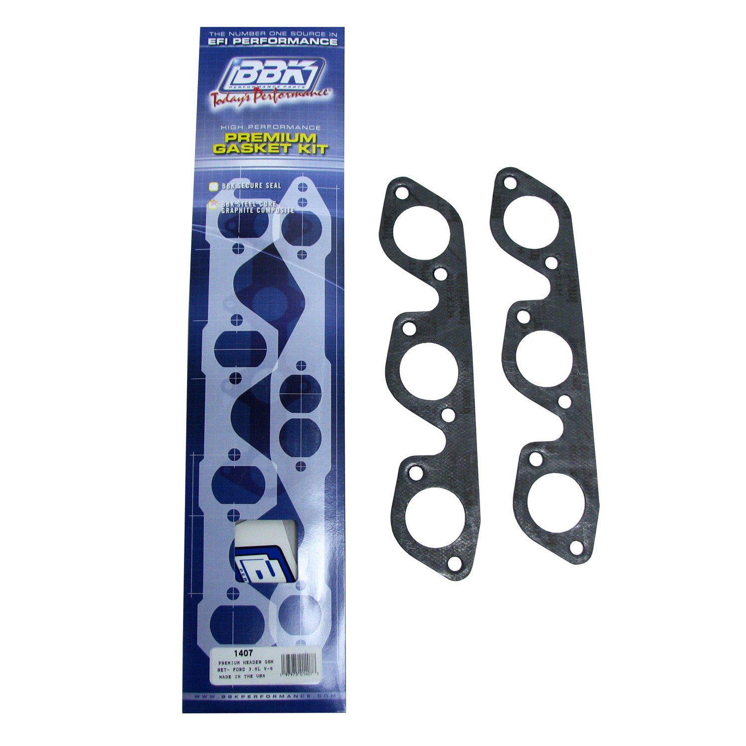 BBK Performance Parts 1407 Exhaust Header Gasket Set Ford 3.8L V6 BBK Performance Parts 1407