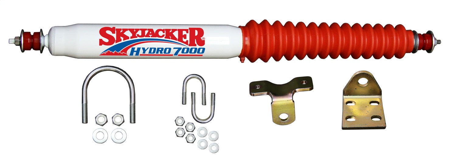 Skyjacker 7100 SNGL STAB KT; WHITE W/RED BO Skyjacker 7100