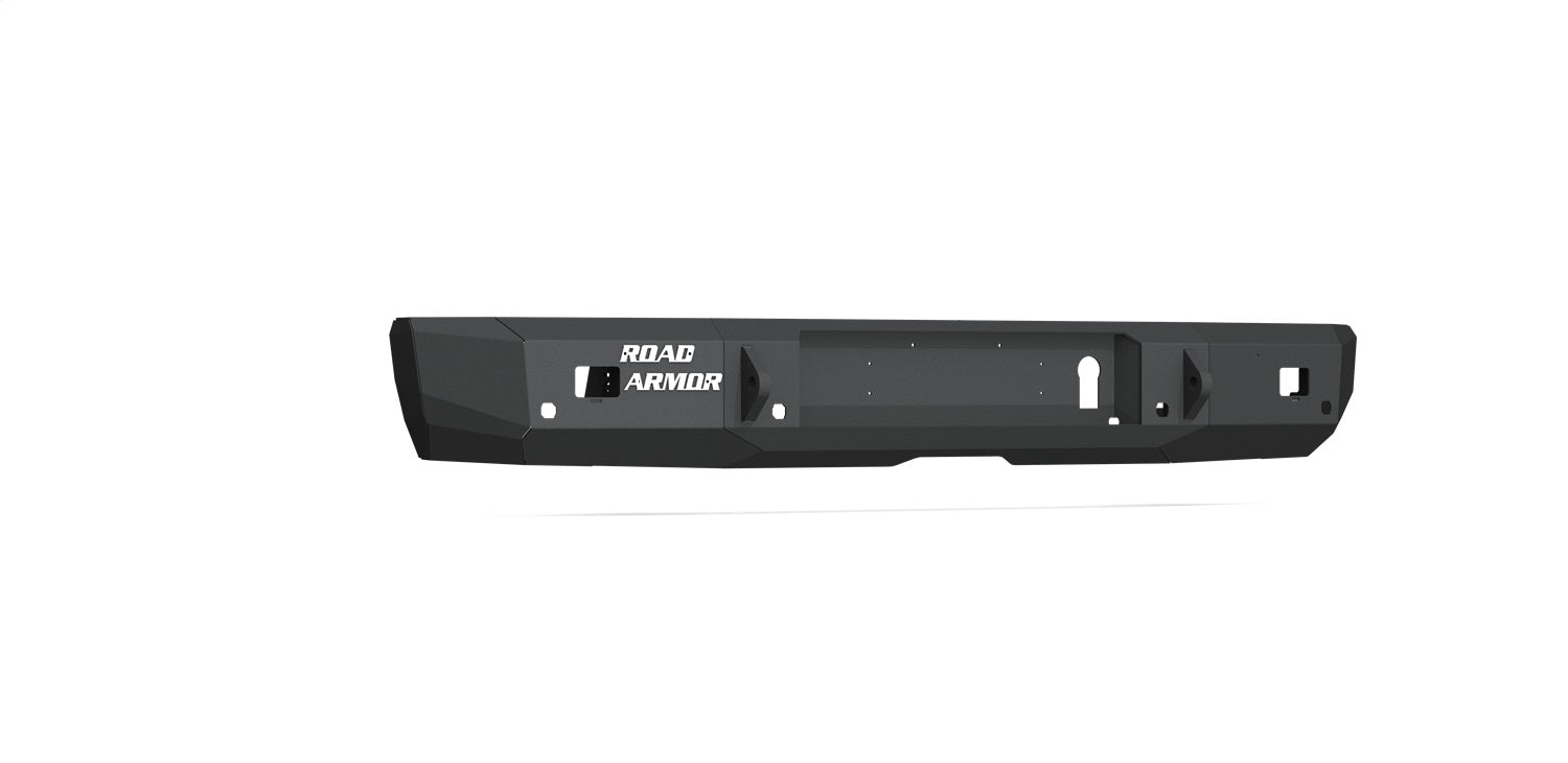 Road Armor 7161R0B Stealth Winch Rear Bumper; Texture Black; Road Armor 7161R0B