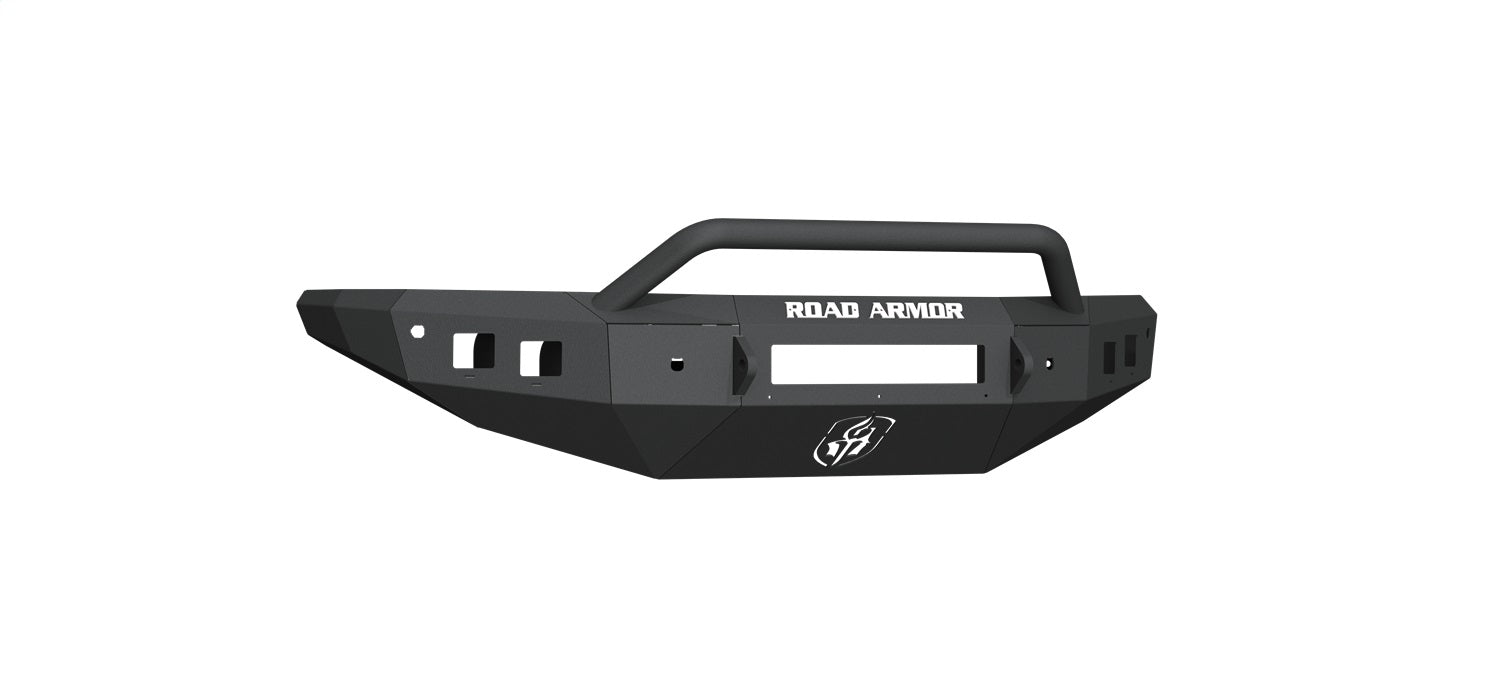 Road Armor 7161F4B-NW Stealth Non-Winch Front Bumper; Texture Black; Pre-Runner Guard; Road Armor 7161F4B-NW