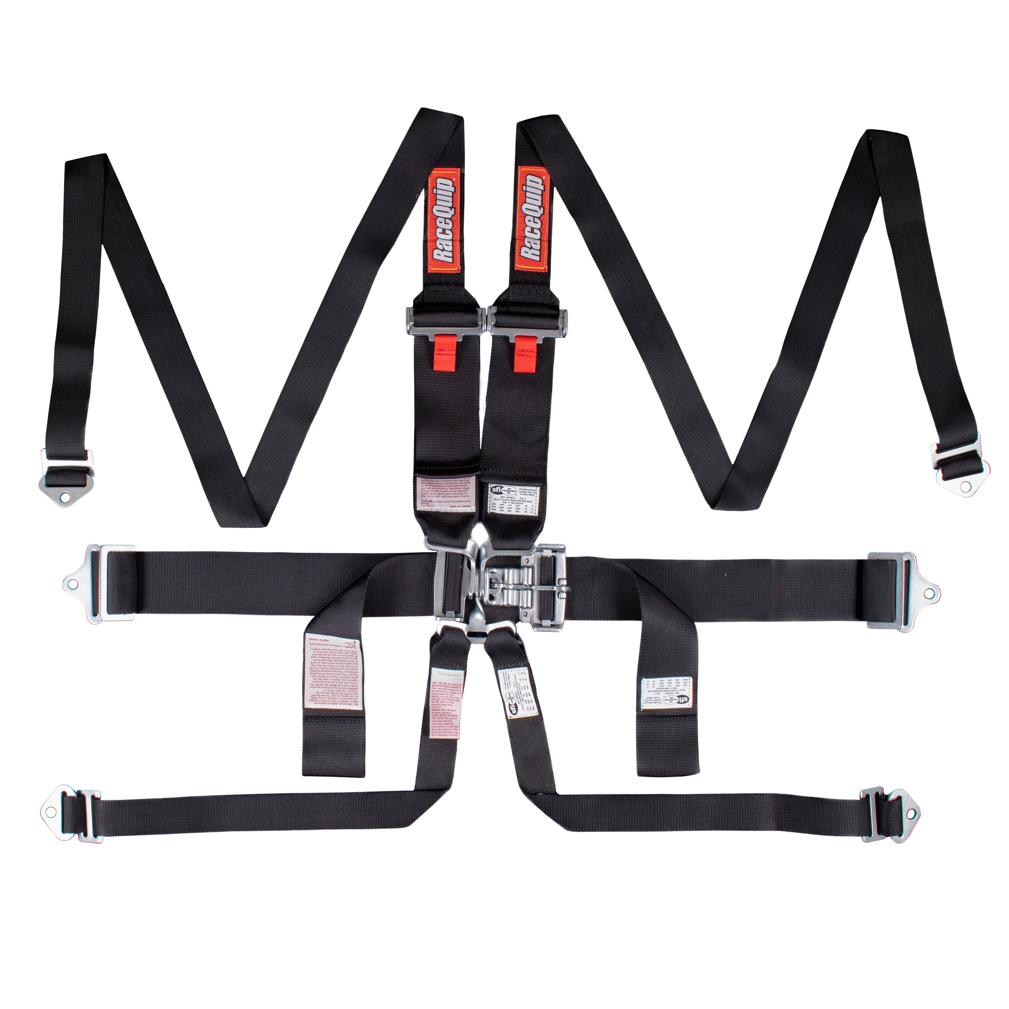 Racequip 718008RQP Black - 3 in. Lap - 3 in. to 2 in. Shoulder - 2 in. Sub Racequip 718008RQP