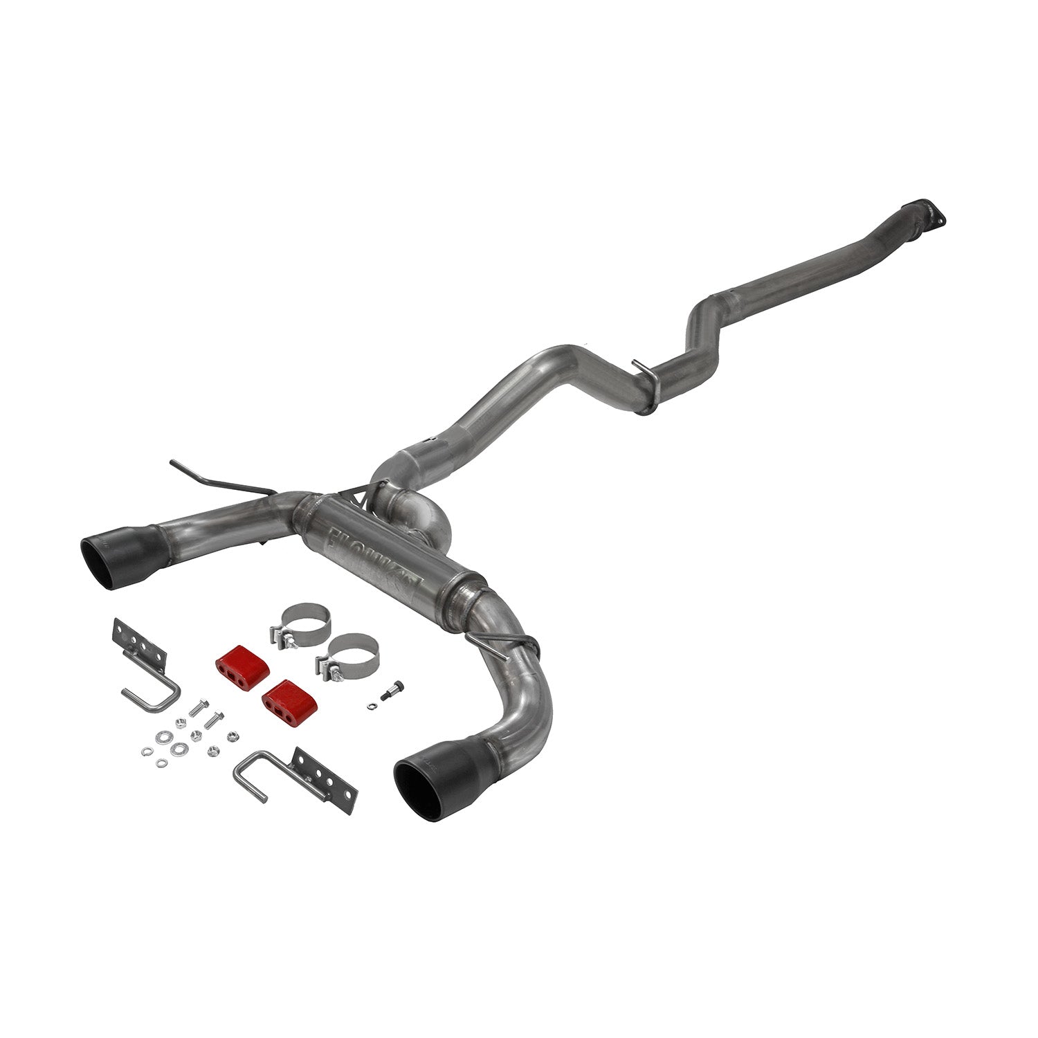 Flowmaster 718122 FlowFX Cat-Back Exhaust System; Dual Rear Exit; 409 Stainless Steel; Flowmaster 718122