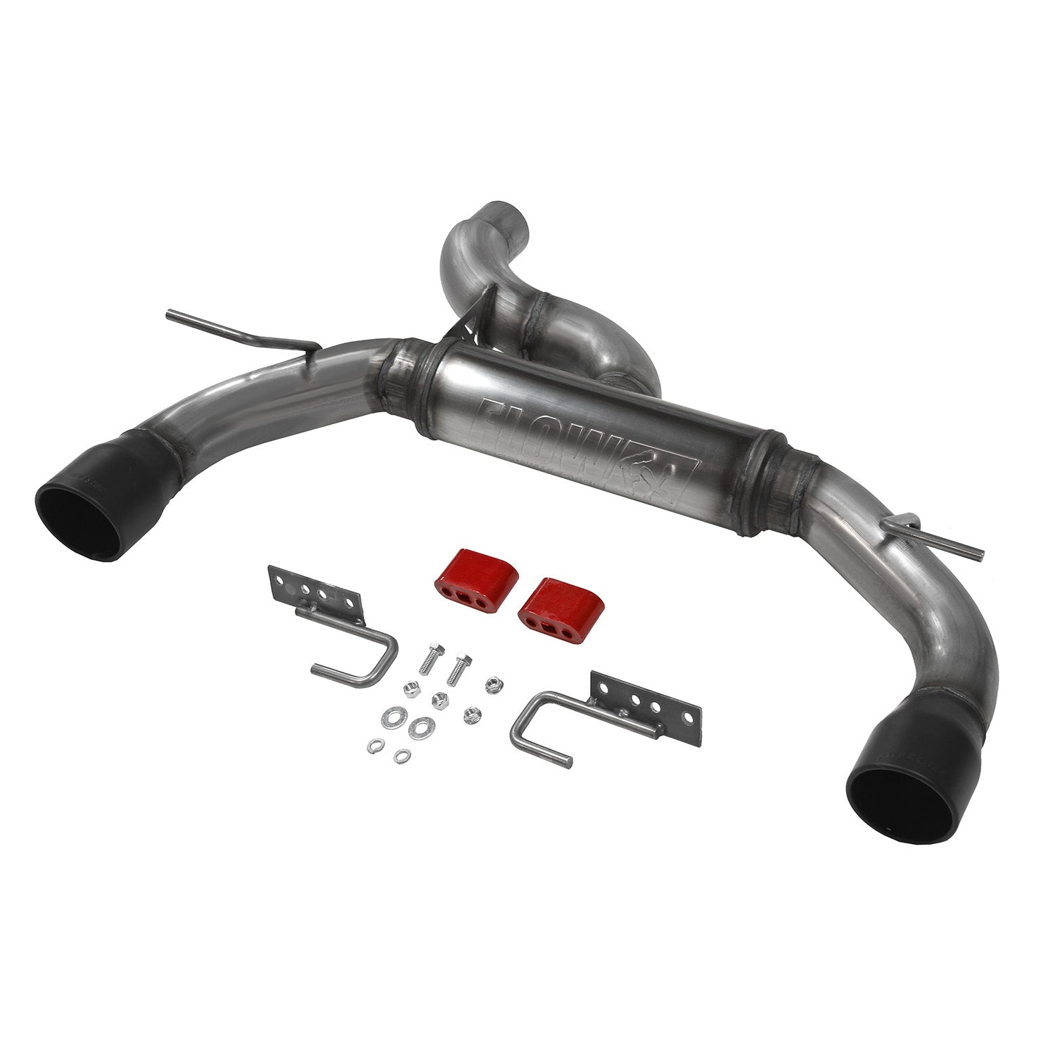 Flowmaster 718123 FlowFX Axle Back Exhaust System; Dual Rear Exit; 409 Stainless Steel; Flowmaster 718123