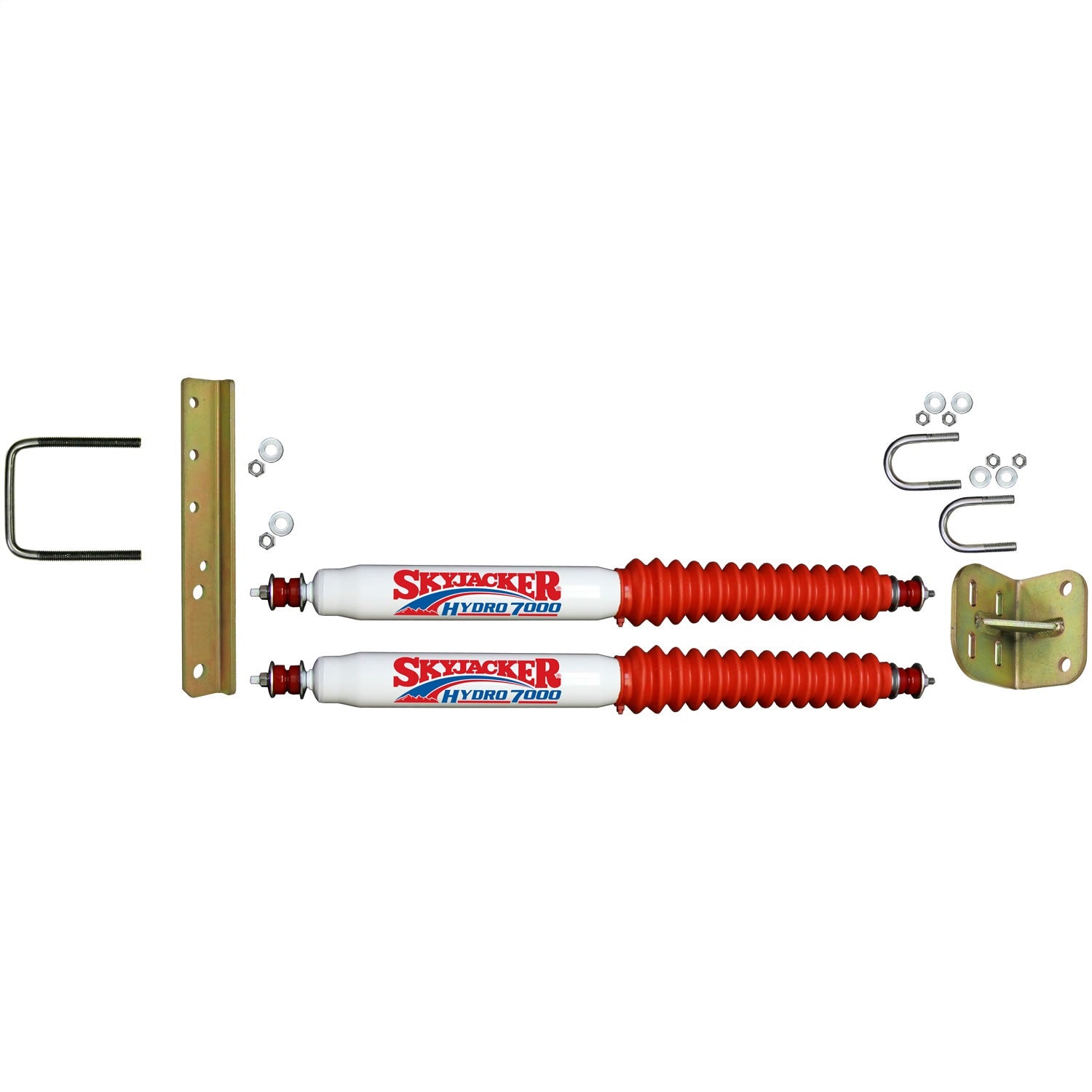 Skyjacker 7200 DUAL STAB KT; WHITE W/RED BO Skyjacker 7200