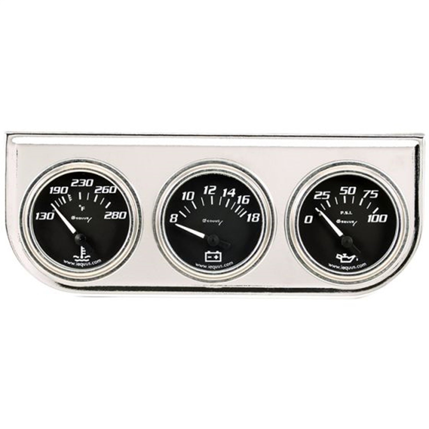 Equus E7200 GA CONSOLE; OP/WT/VOLT; 2in.; 100PSI/280 F/18V; 90 DEGREE SWEEP; MECH; CHRME; 70 Equus E7200