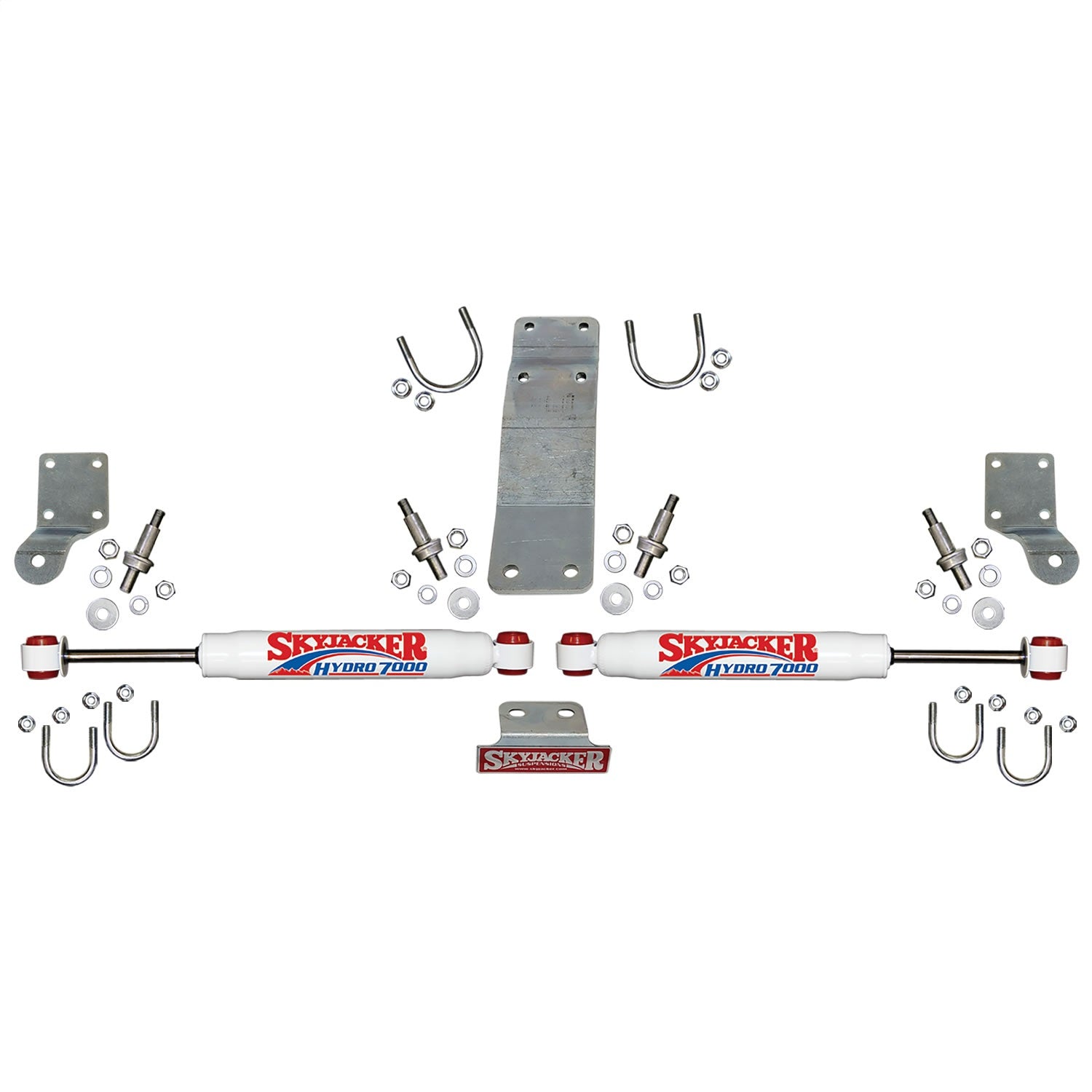 Skyjacker 7206 2007-2017 Jeep Wrangler JK/JKU Hydro 7000 Dual Steering Stabilizer Kit Skyjacker 7206
