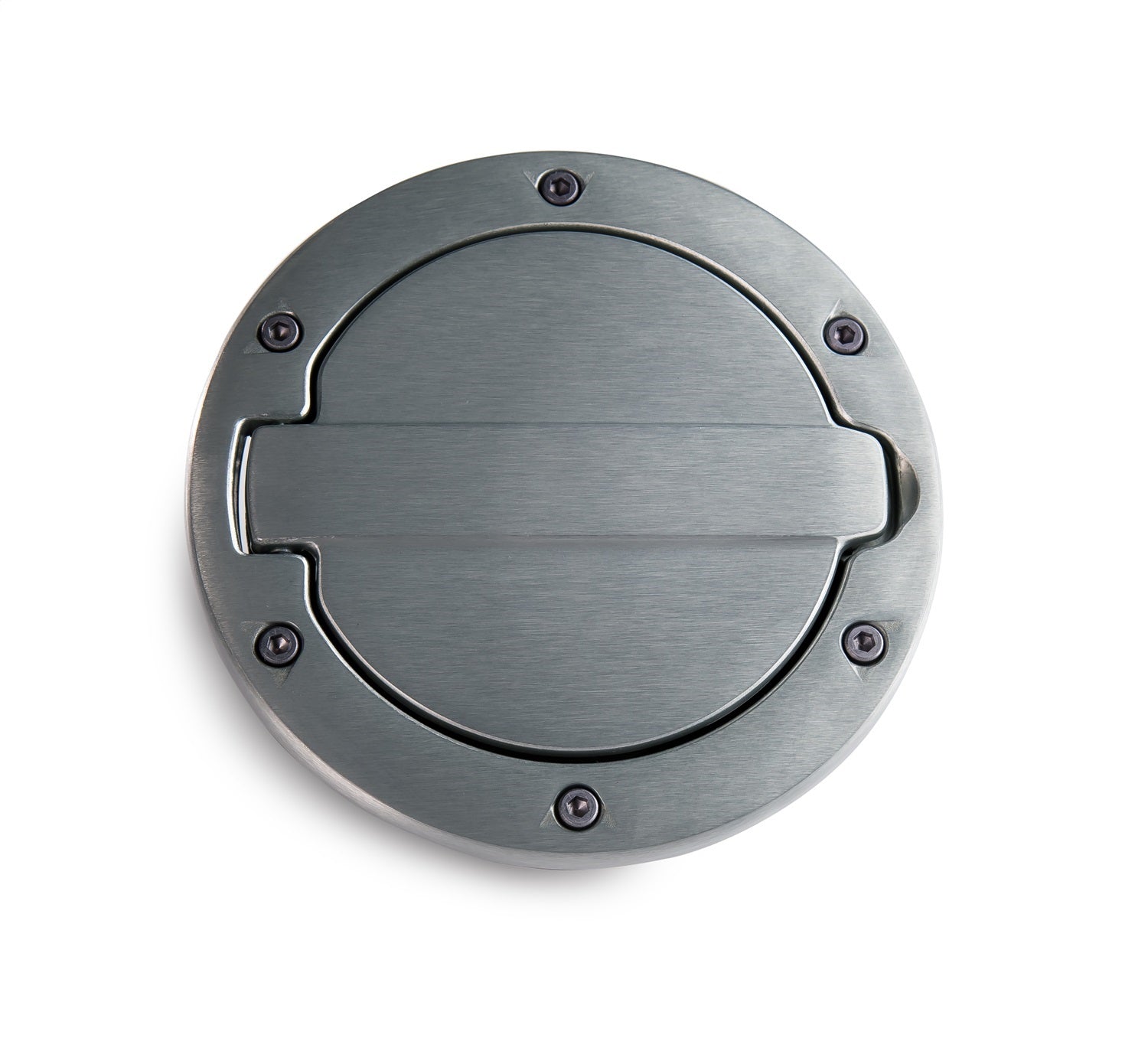 AMP Research 73000-00A Fuel Door; Brushed; AMP Research 73000-00A