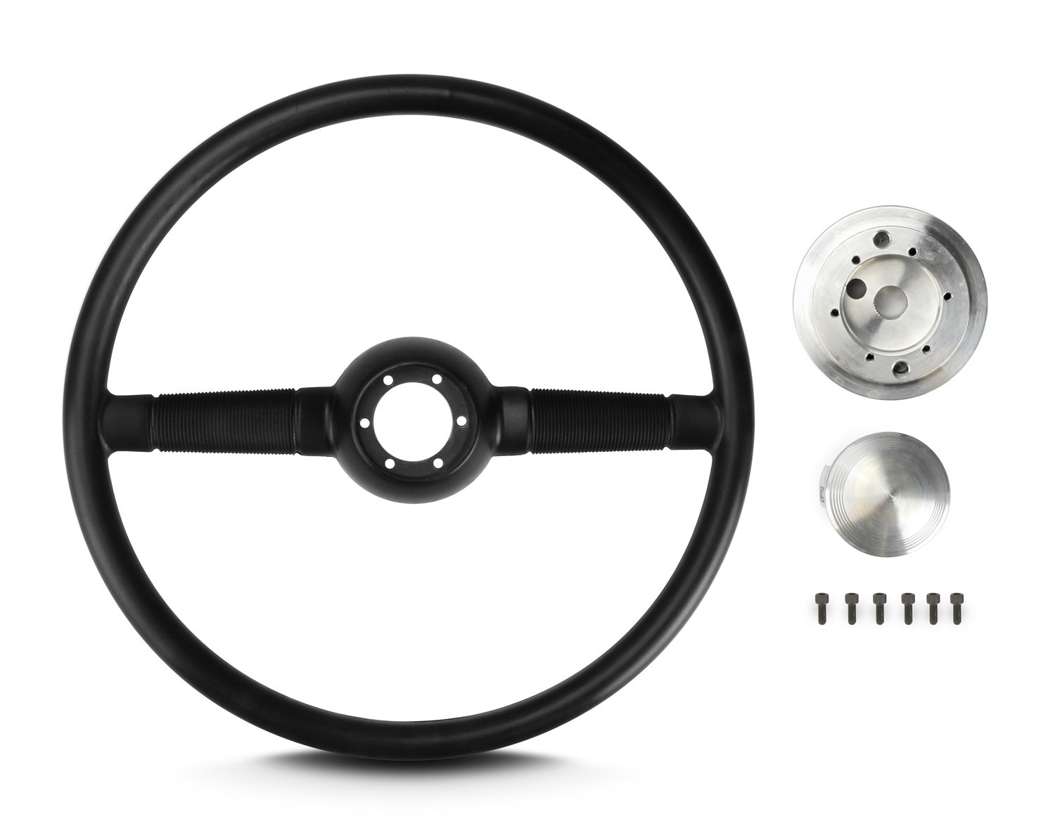 Lokar 74001 Lecarra Mark 40 Steering Wheel; Unpainted; Lokar 74001