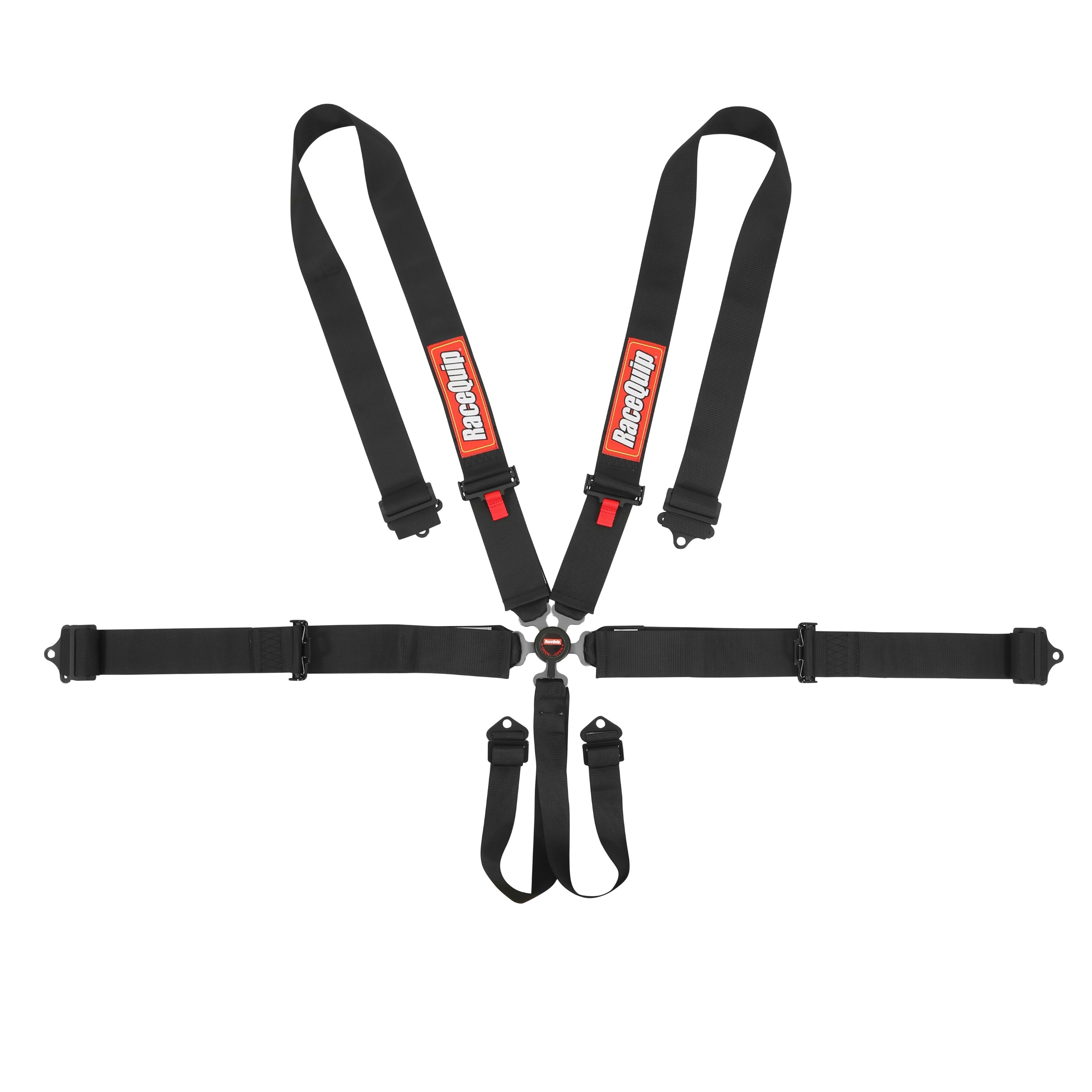 Racequip 744004RQP Black - 3 in. Lap and Shoulder - 2 in. Sub Racequip 744004RQP