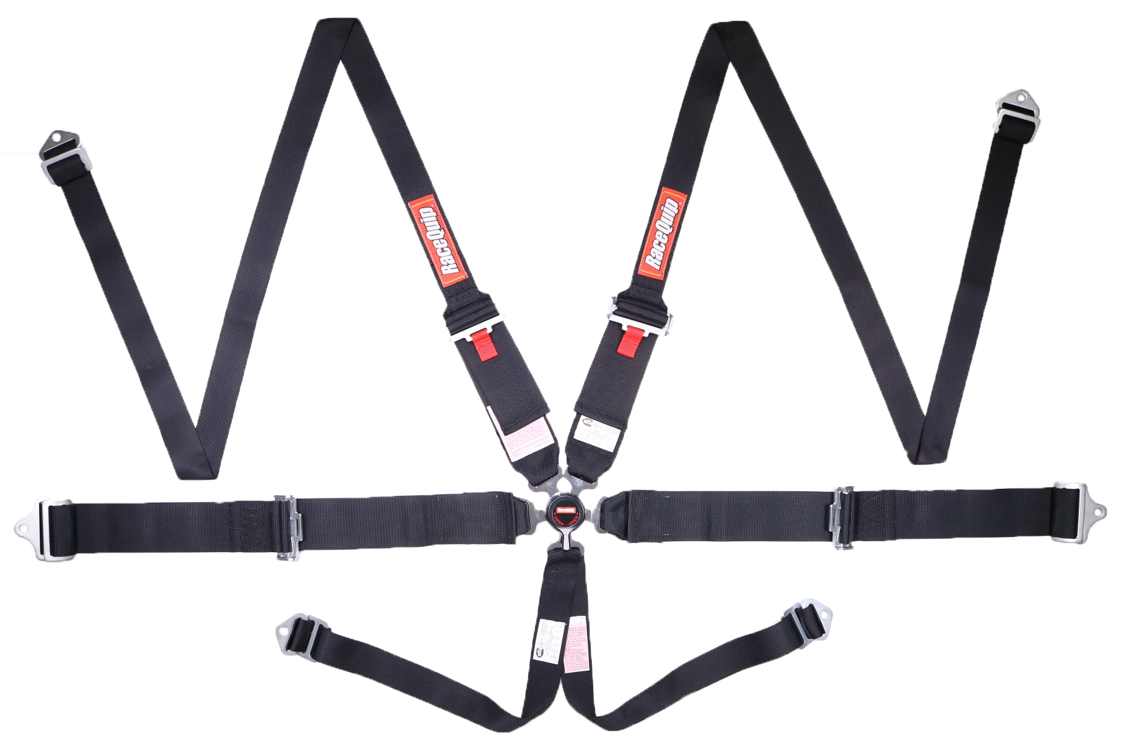 Racequip 747007RQP Black - 3 in. Lap - 3 in. to 2 in. Shoulder - 2 in. Sub Racequip 747007RQP