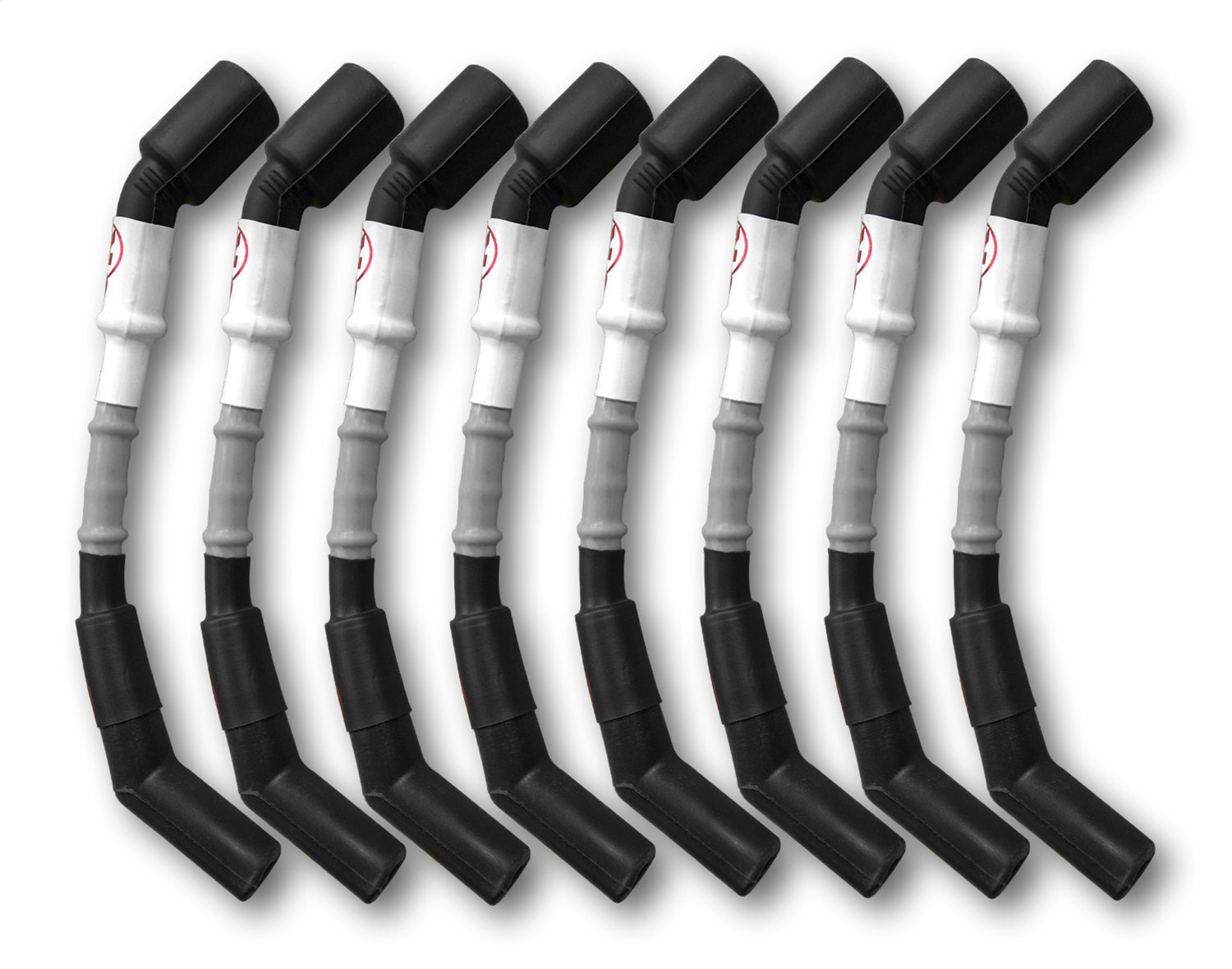 Kooks Custom Headers 750202 11mm Spark Plug Wires (8 pc. Set). Grey with Black Boots. LSX Car Kooks Custom Headers 750202