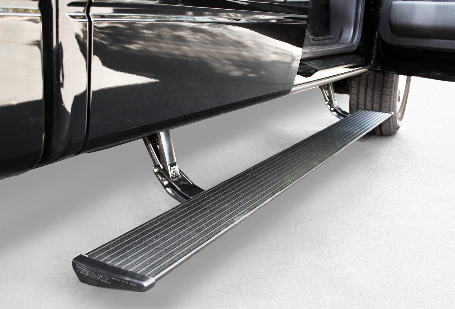 AMP Research 75105-01A PowerStep™; Incl. OEM Style Illumination; Black; AMP Research 75105-01A