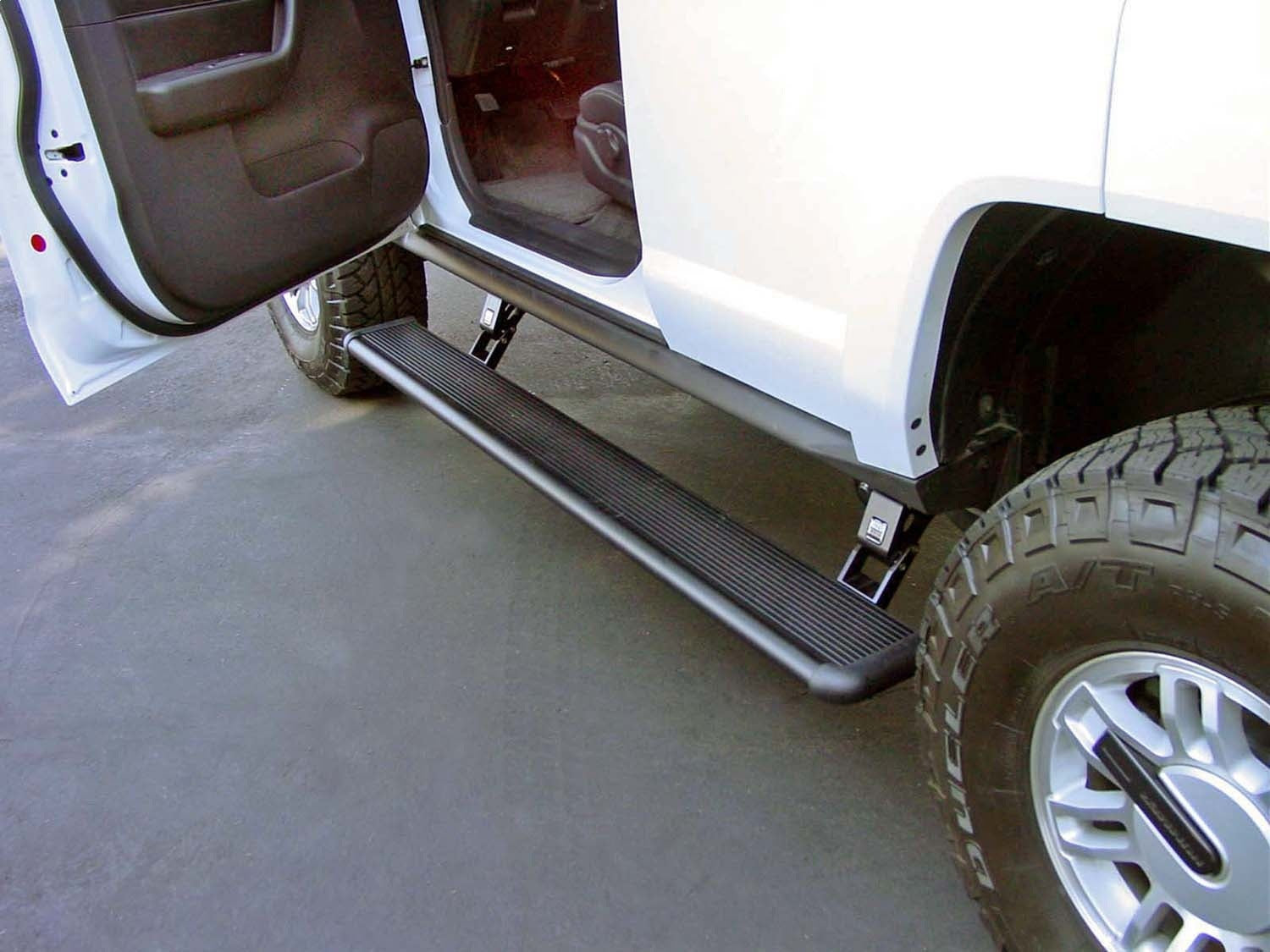AMP Research 75116-01A PowerStep™; Incl. Light Kit; Minor Cutting Required; Black; AMP Research 75116-01A