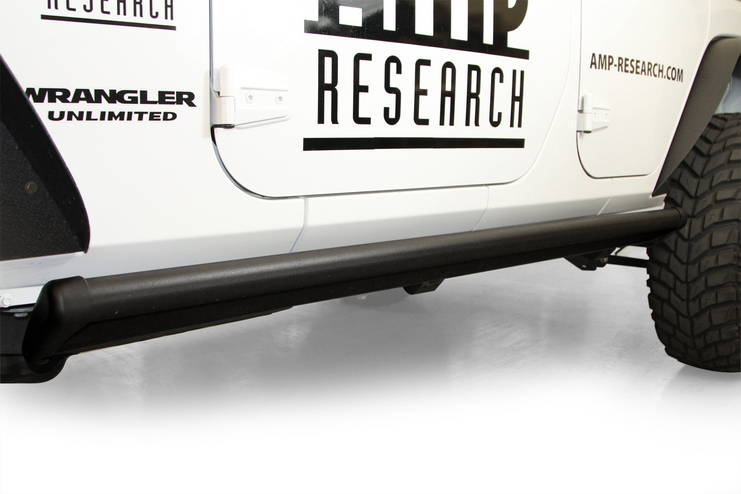 AMP Research 75122-01A PowerStep™; Incl. OEM Style Illumination; Black; AMP Research 75122-01A