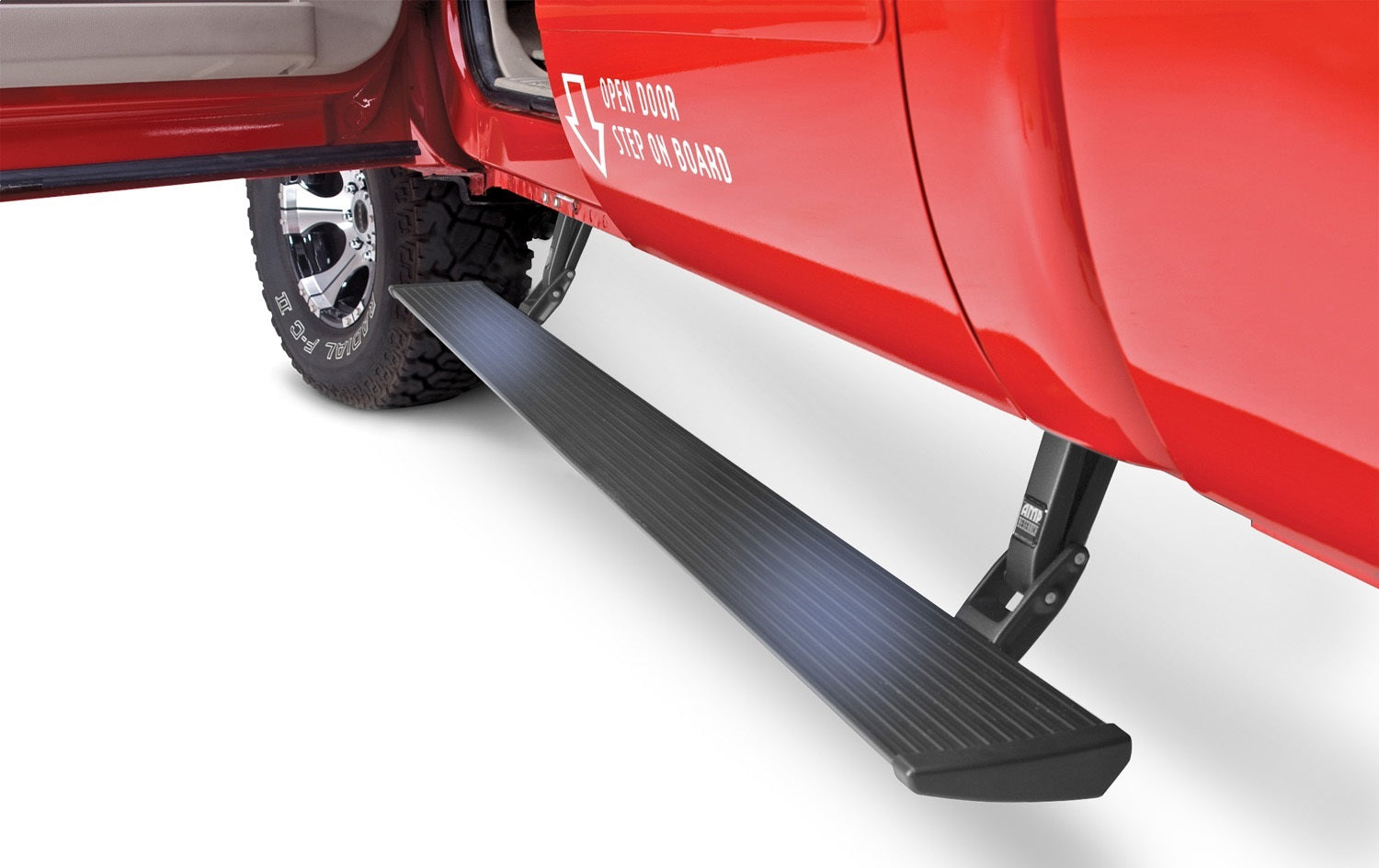 AMP Research 75134-01A PowerStep™; Incl. OEM Style Illumination; Black; AMP Research 75134-01A