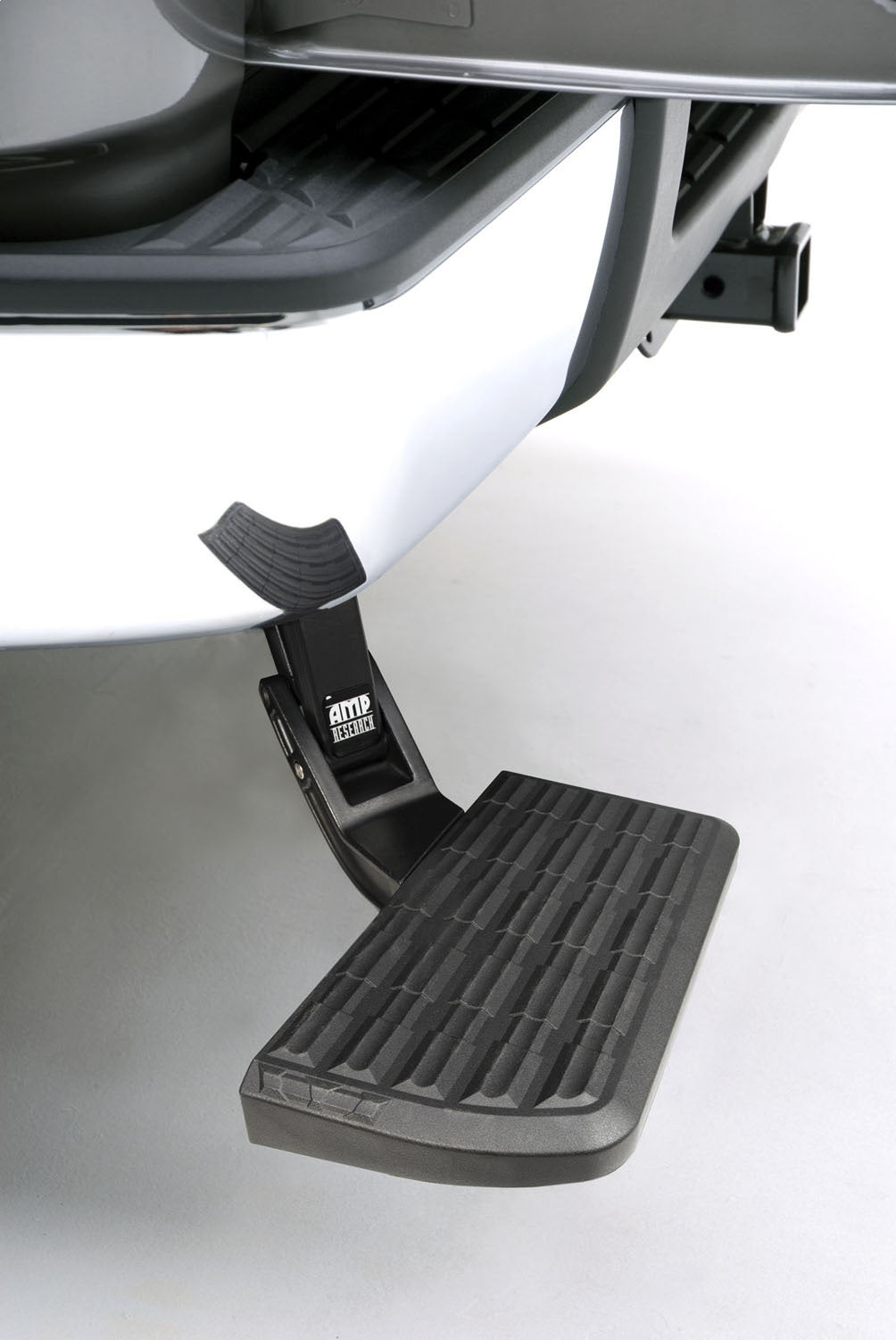 AMP Research 75300-01A BedStep®; Rear Bumper Access; Black; AMP Research 75300-01A