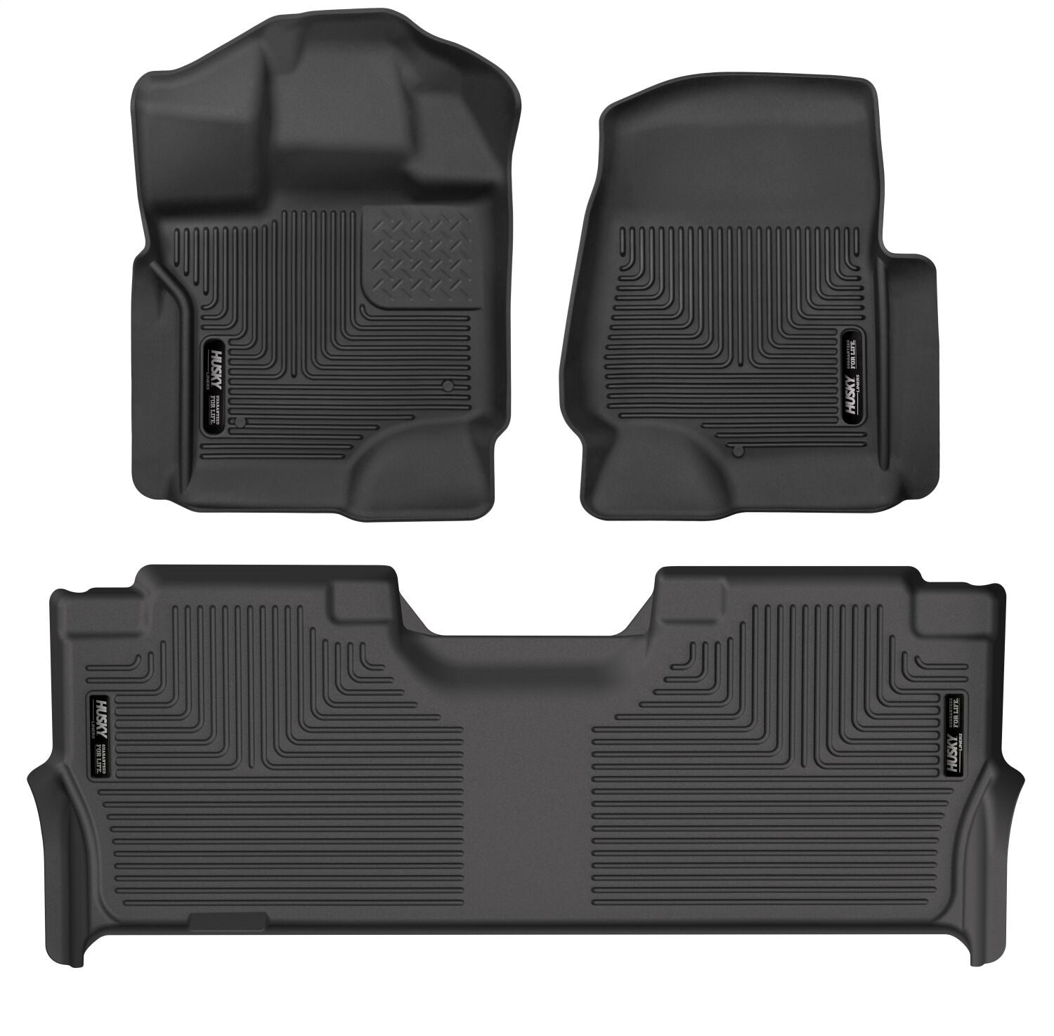 Husky Liners 53468 X-act Contour-Front/2nd Seat Floor Liners Husky Liners 53468