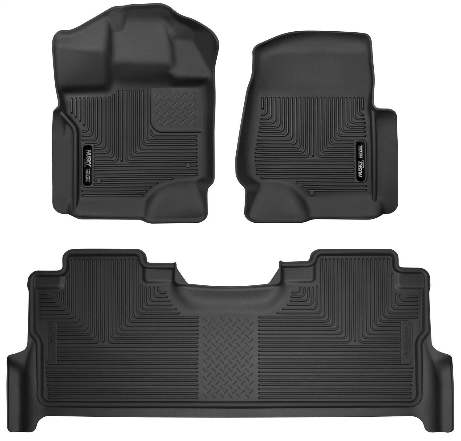 Husky Liners 53388 X-act Contour-Front/2nd Seat Floor Liners Husky Liners 53388