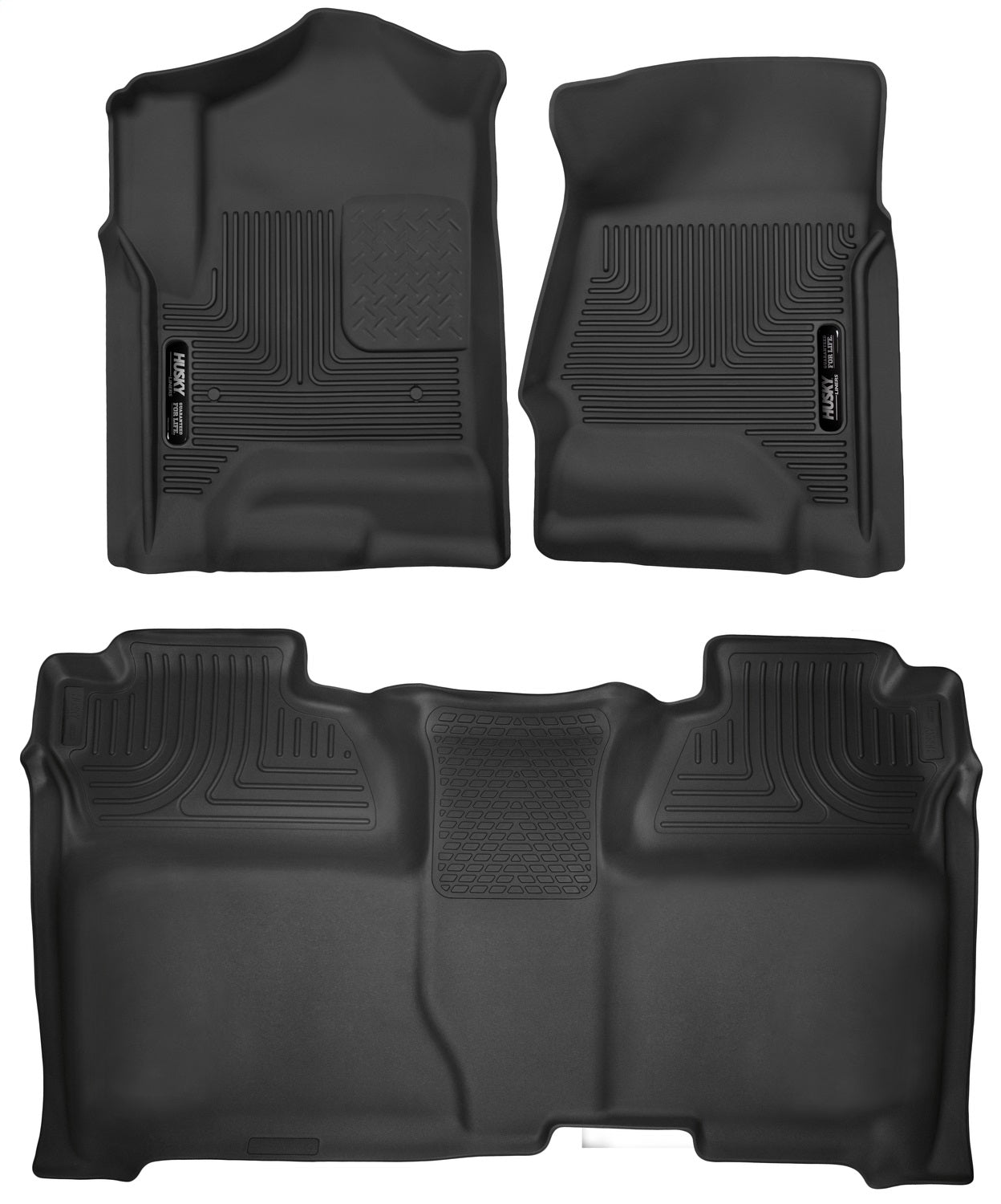 Husky Liners 53908 X-act Contour-Front/2nd Seat Floor Liners Husky Liners 53908