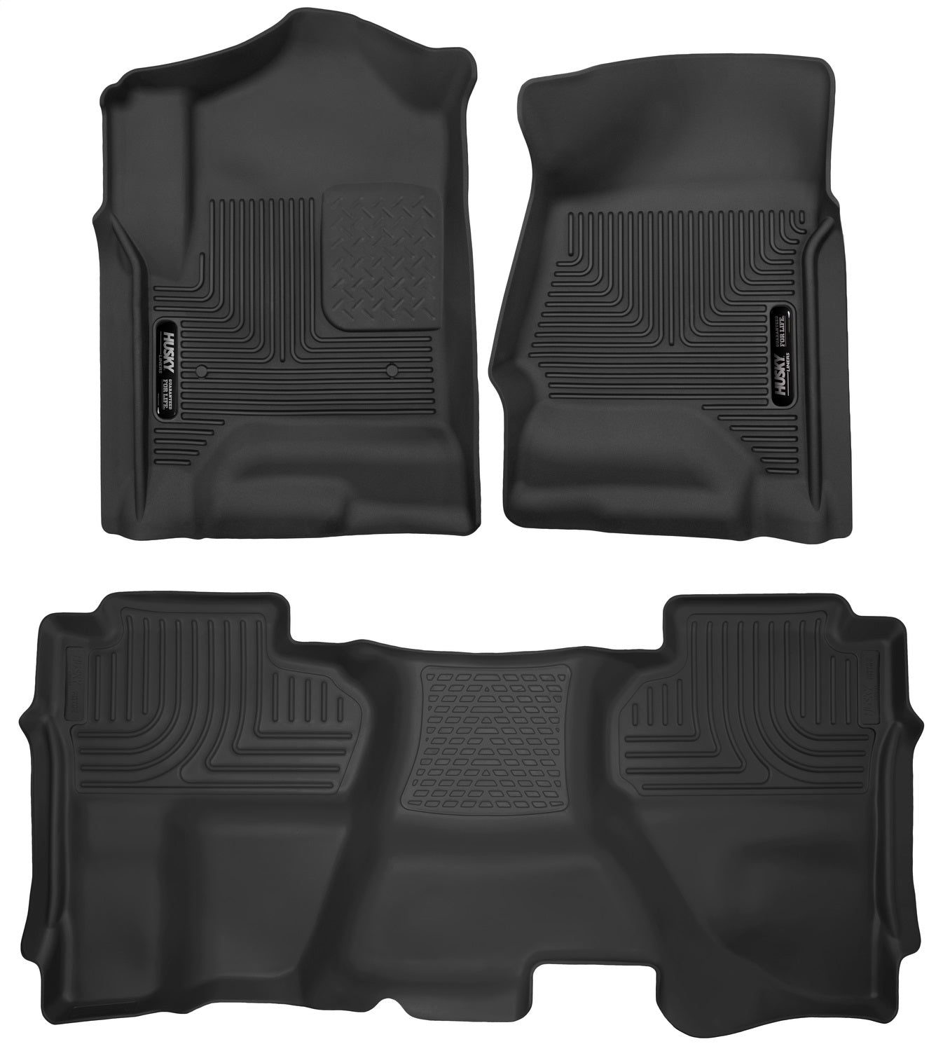 Husky Liners 53918 X-act Contour-Front/2nd Seat Floor Liners Husky Liners 53918