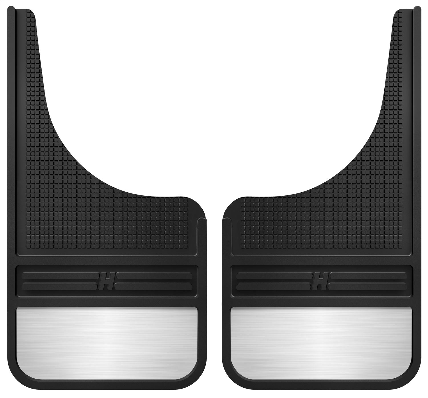 Husky Liners 55001 MudDog Mud Flaps-Rubber Front Mud Flaps-12IN w/Weight Husky Liners 55001