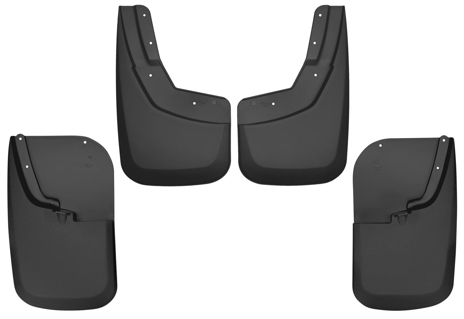 Husky Liners 56686 Custom Mud Guards-Front and Rear Mud Guard Set Husky Liners 56686