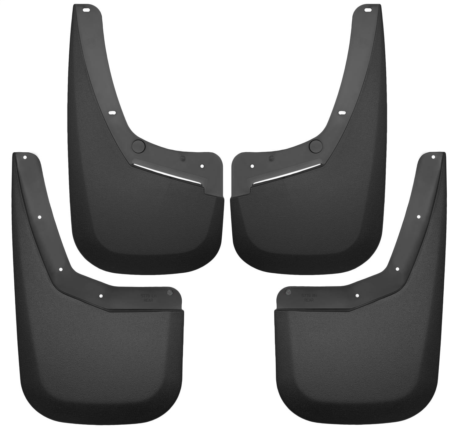 Husky Liners 56796 Custom Mud Guards-Front and Rear Mud Guard Set Husky Liners 56796