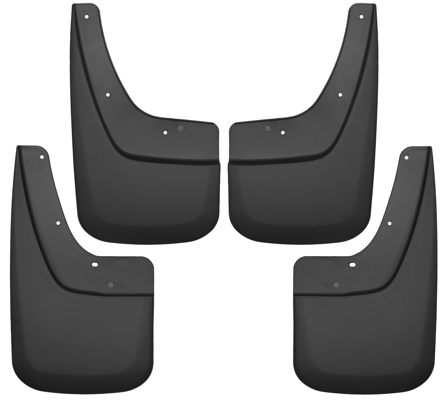 Husky Liners 56896 Custom Mud Guards-Front and Rear Mud Guard Set Husky Liners 56896