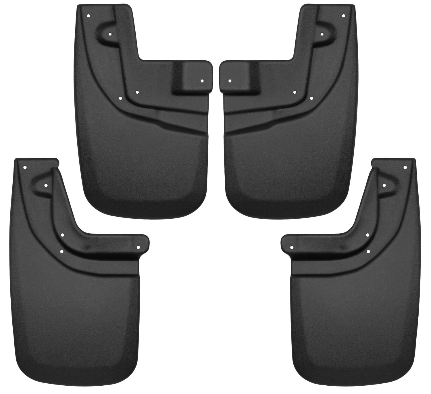 Husky Liners 56936 Custom Mud Guards-Front and Rear Mud Guard Set Husky Liners 56936