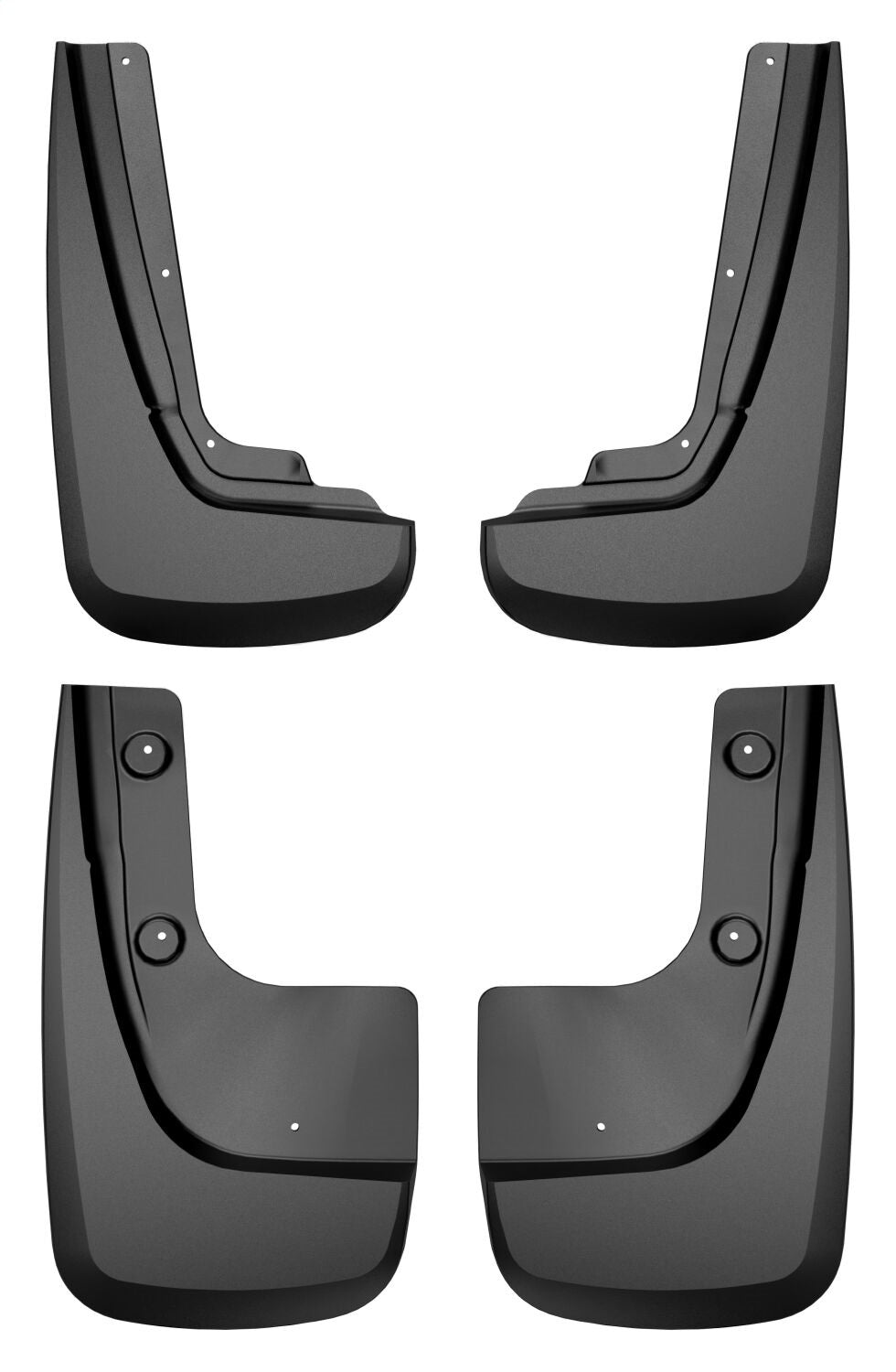 Husky Liners 58096 Custom Mud Guards-Front and Rear Mud Guard Set Husky Liners 58096