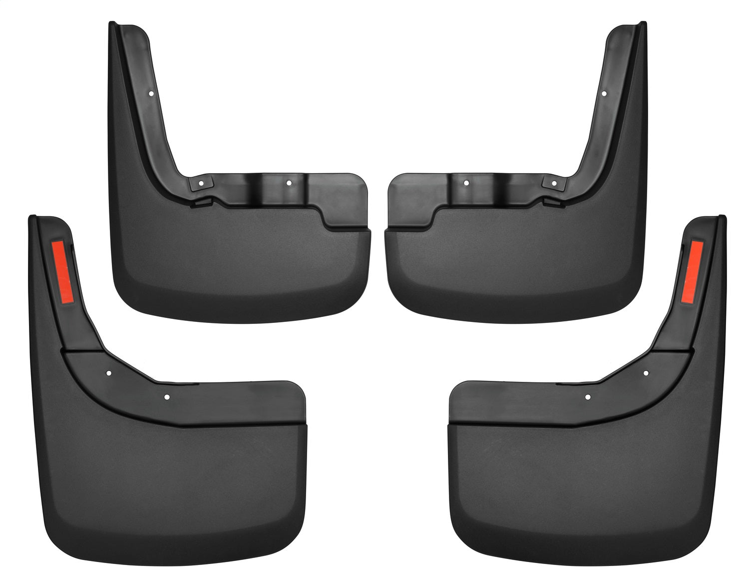 Husky Liners 58266 Custom Mud Guards-Front and Rear Mud Guard Set Husky Liners 58266