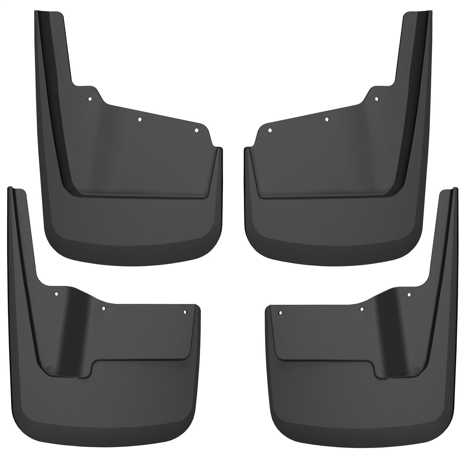 Husky Liners 58296 Custom Mud Guards-Front and Rear Mud Guard Set Husky Liners 58296