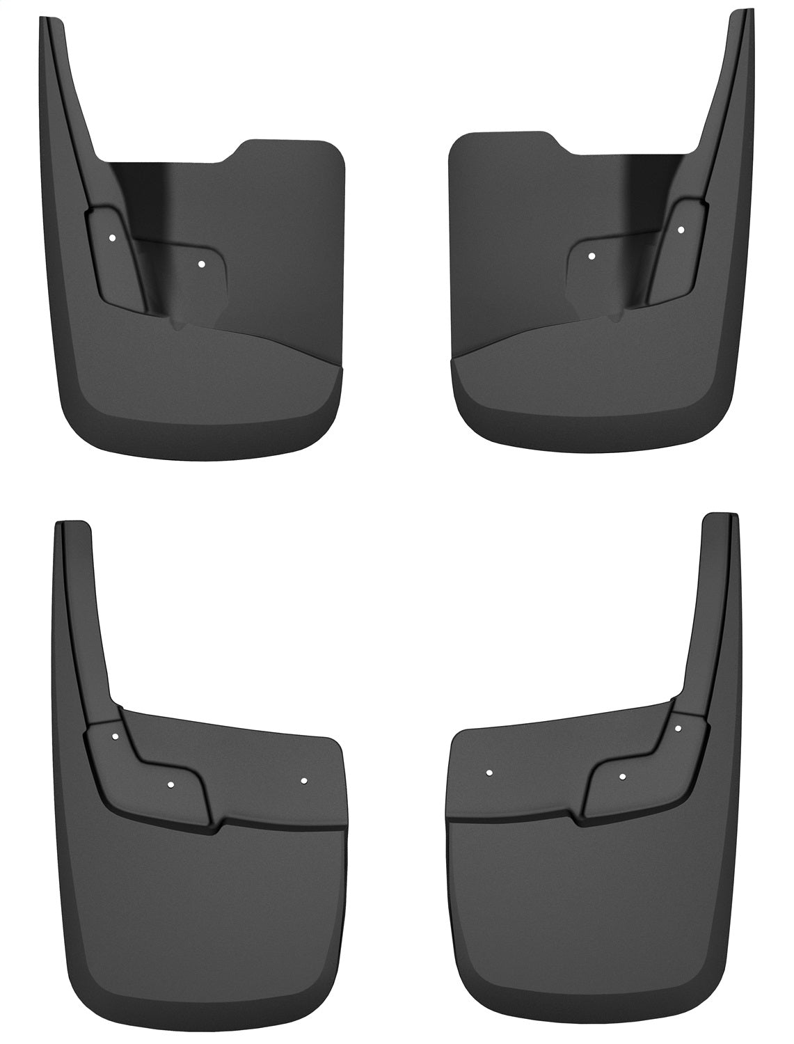Husky Liners 58316 Custom Mud Guards-Front and Rear Mud Guard Set Husky Liners 58316