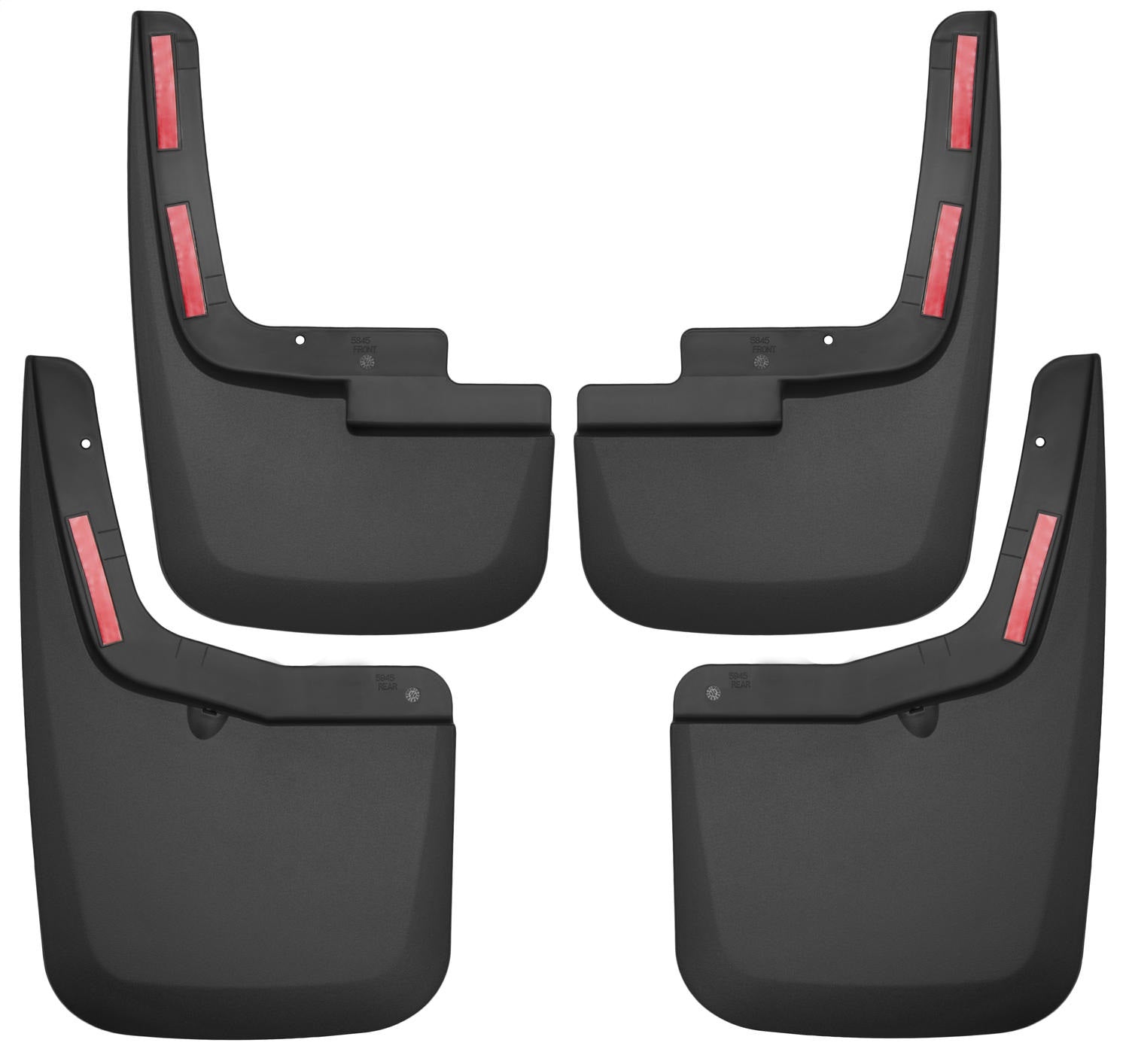 Husky Liners 58456 Custom Mud Guards-Front and Rear Mud Guard Set Husky Liners 58456