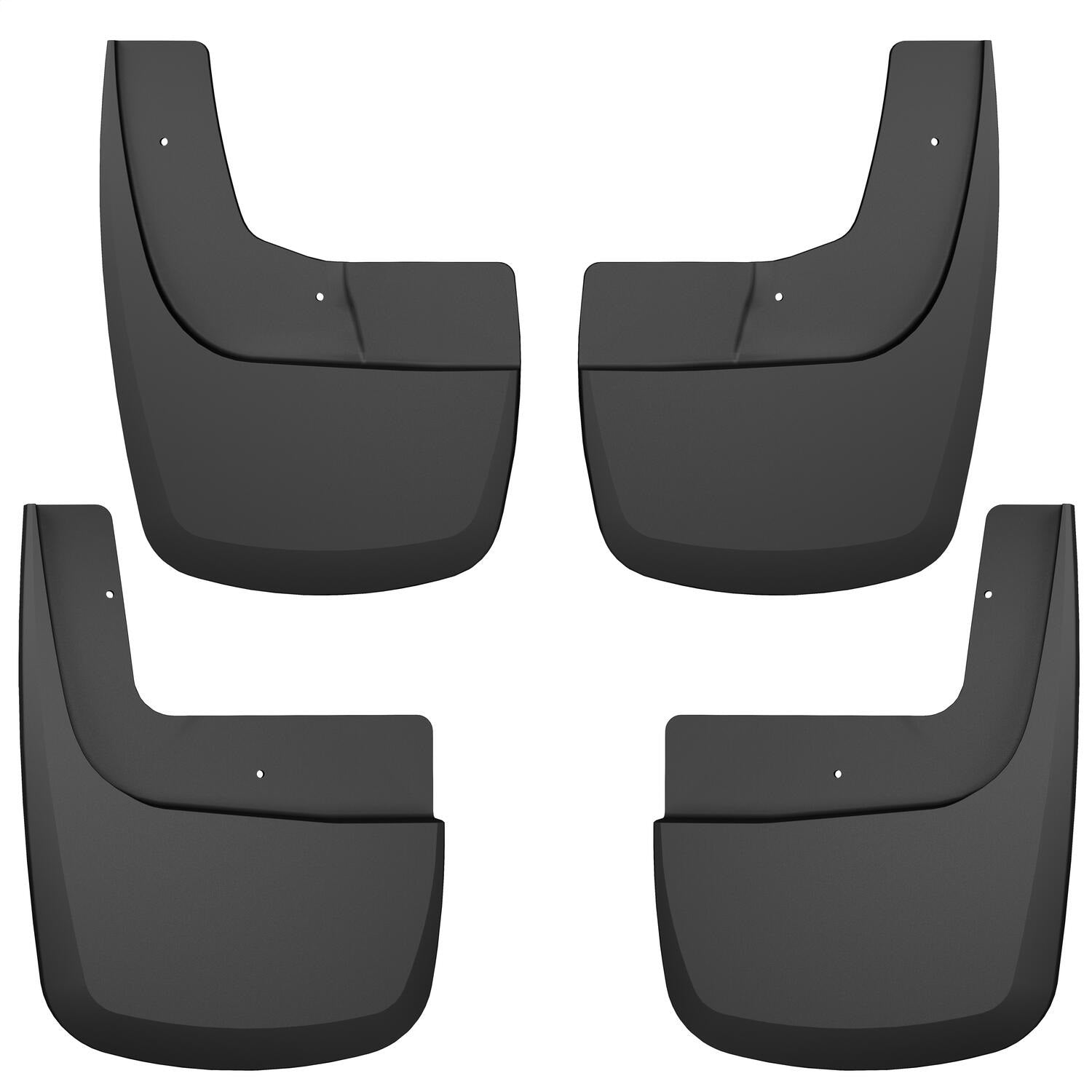 Husky Liners 58536 Custom Mud Guards-Front and Rear Mud Guard Set Husky Liners 58536