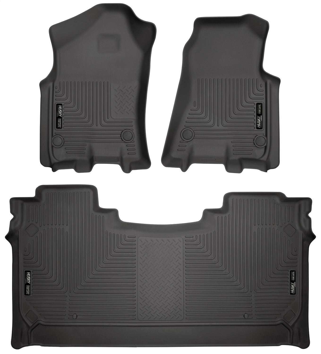 Husky Liners 94001 Weatherbeater-Front/2nd Seat Floor Liners Husky Liners 94001