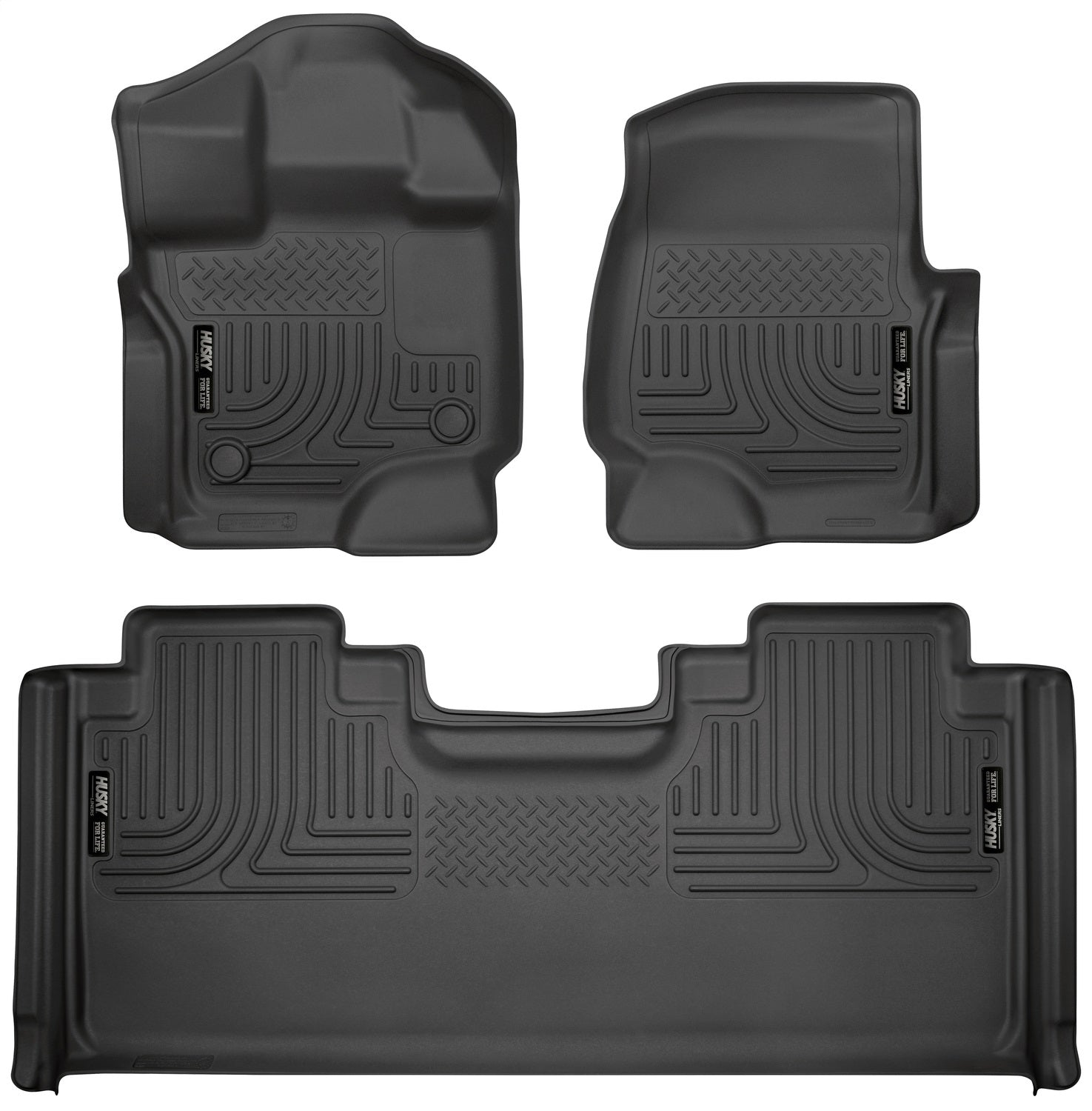 Husky Liners 94051 Weatherbeater-Front/2nd Seat Floor Liners Husky Liners 94051