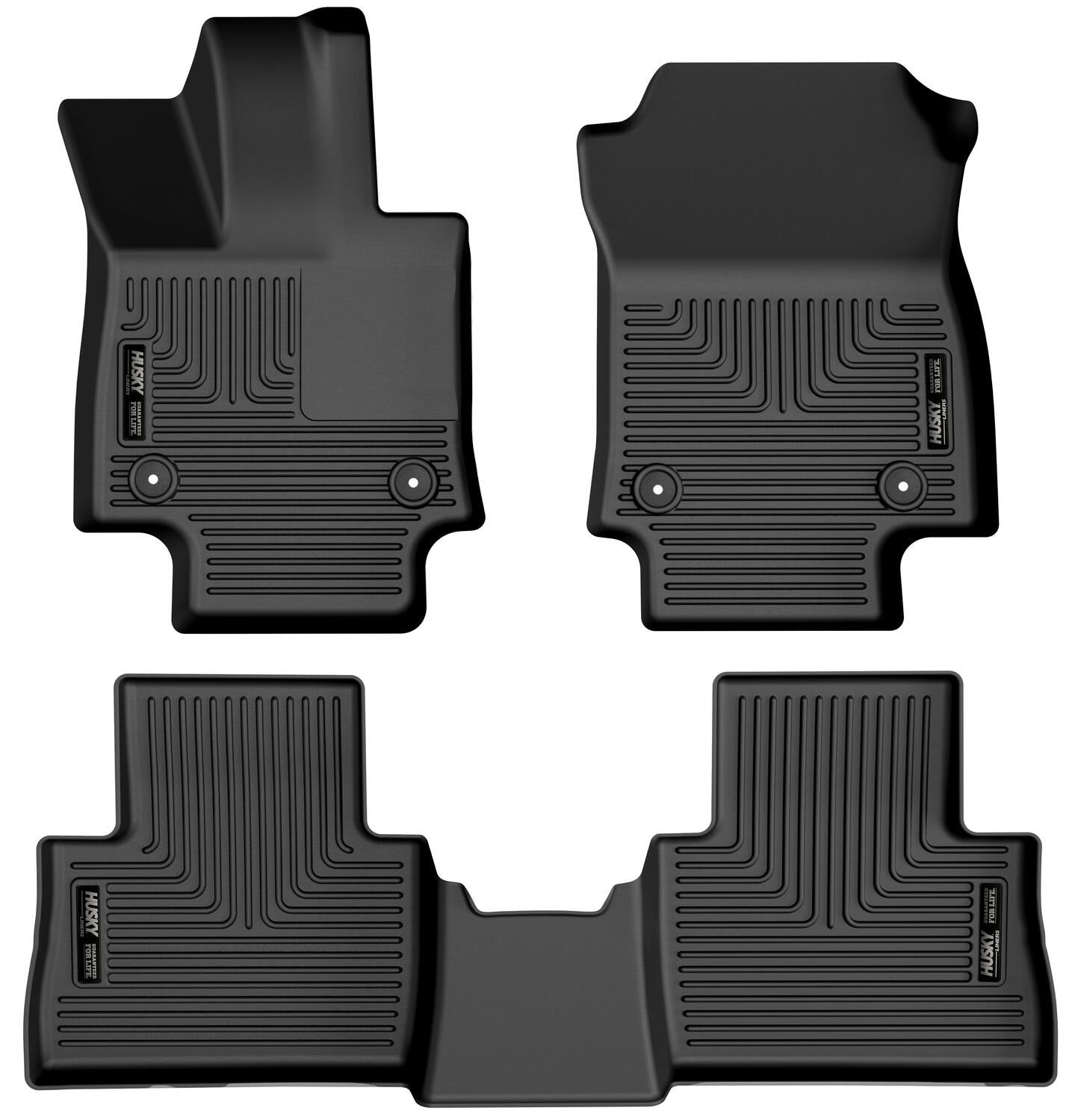 Husky Liners 95901 Weatherbeater-Front/2nd Seat Floor Liners Husky Liners 95901