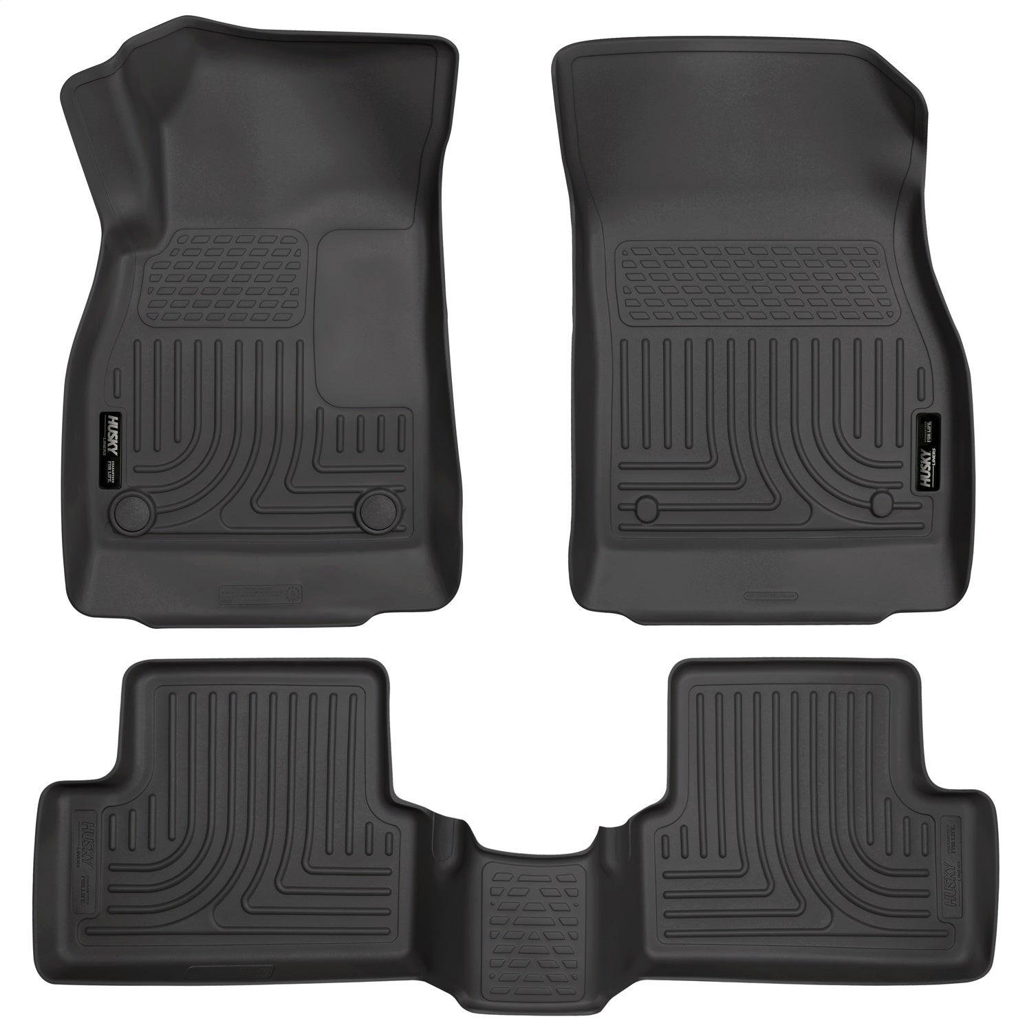 Husky Liners 98161 Weatherbeater-Front/2nd Seat Floor Liners Husky Liners 98161