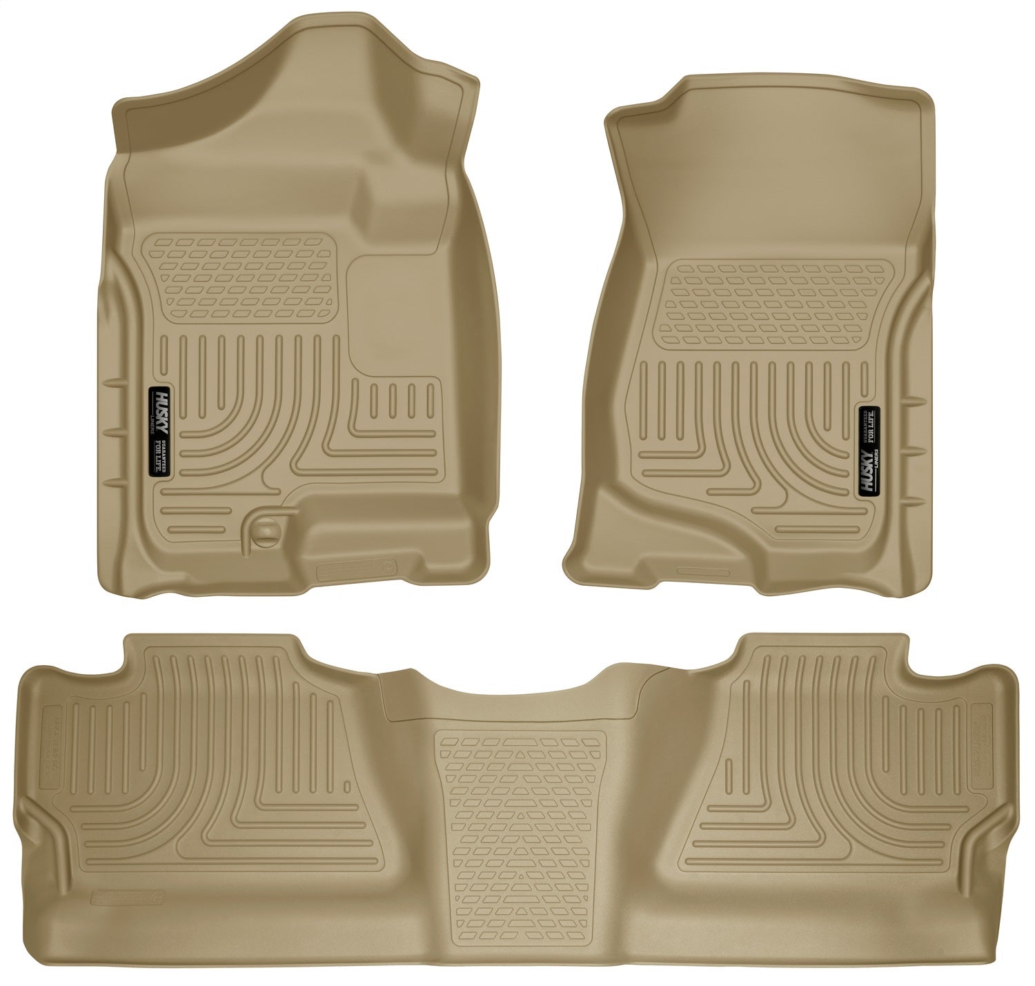 Husky Liners 98203 Weatherbeater-Front/2nd Seat Floor Liners (Footwell Coverage) Husky Liners 98203