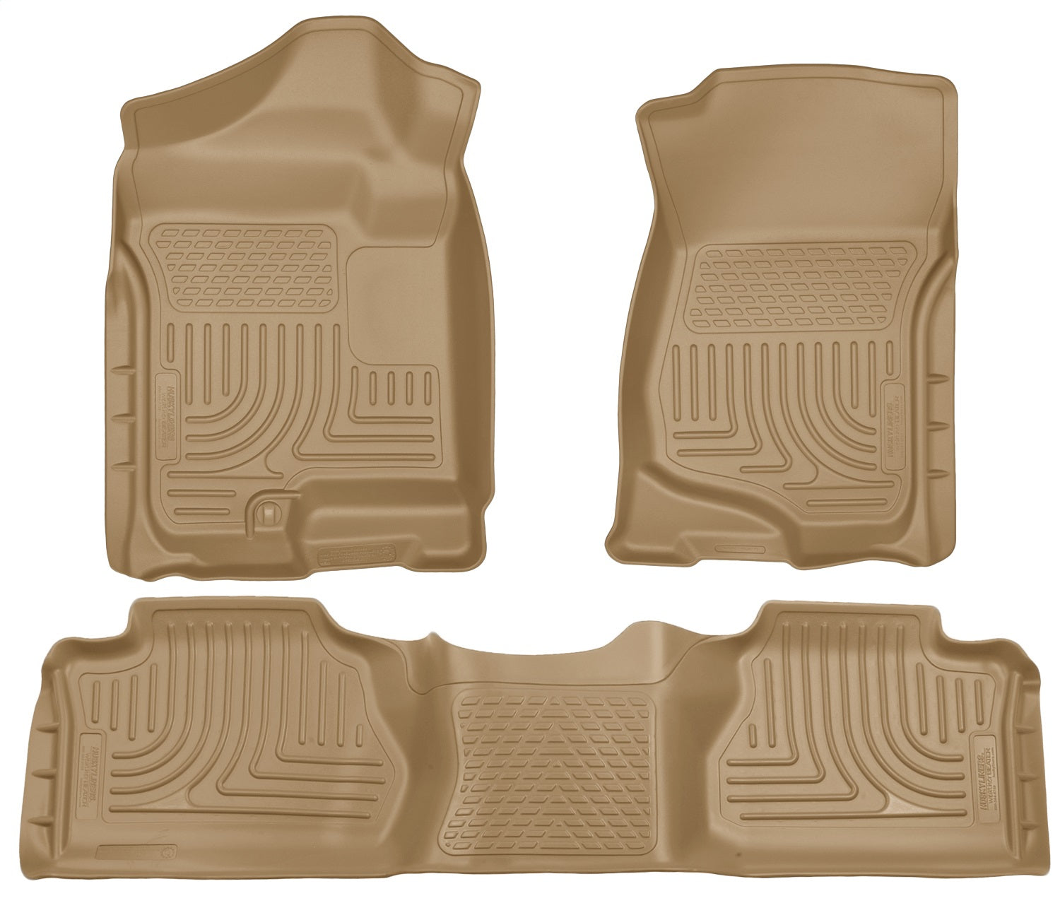 Husky Liners 98213 Weatherbeater-Front/2nd Seat Floor Liners (Footwell Coverage) Husky Liners 98213
