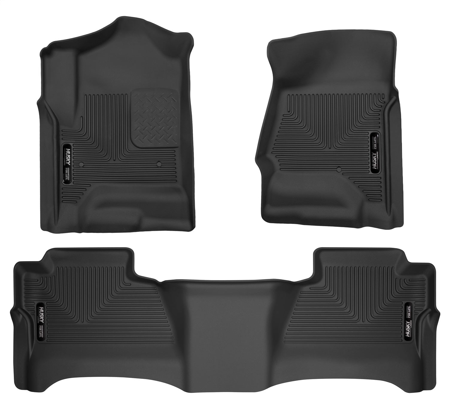 Husky Liners 98231 Weatherbeater-Front/2nd Seat Floor Liners (Footwell Coverage) Husky Liners 98231