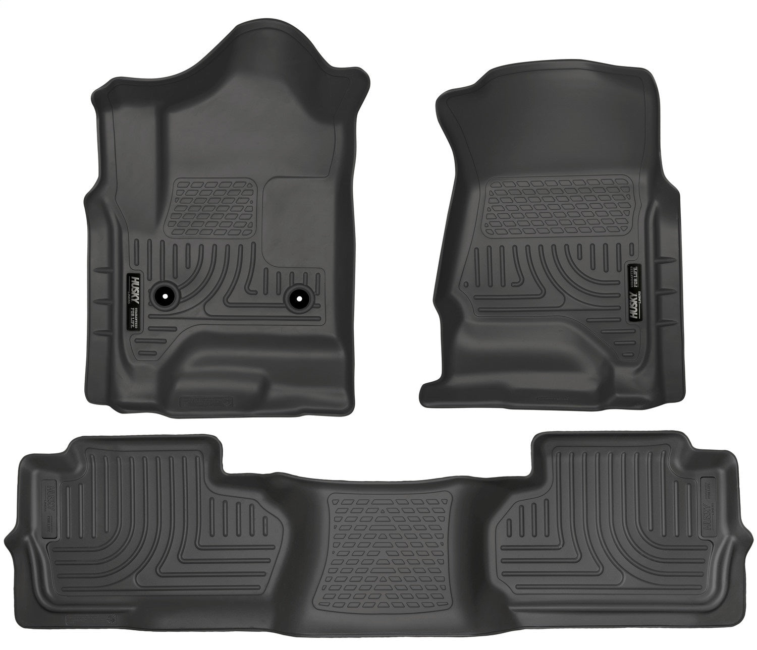 Husky Liners 98241 Weatherbeater-Front/2nd Seat Floor Liners (Footwell Coverage) Husky Liners 98241