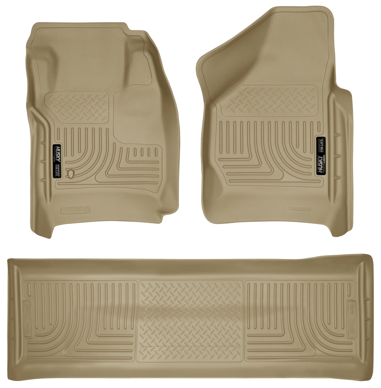 Husky Liners 98383 Weatherbeater-Front/2nd Seat Floor Liners (Footwell Coverage) Husky Liners 98383